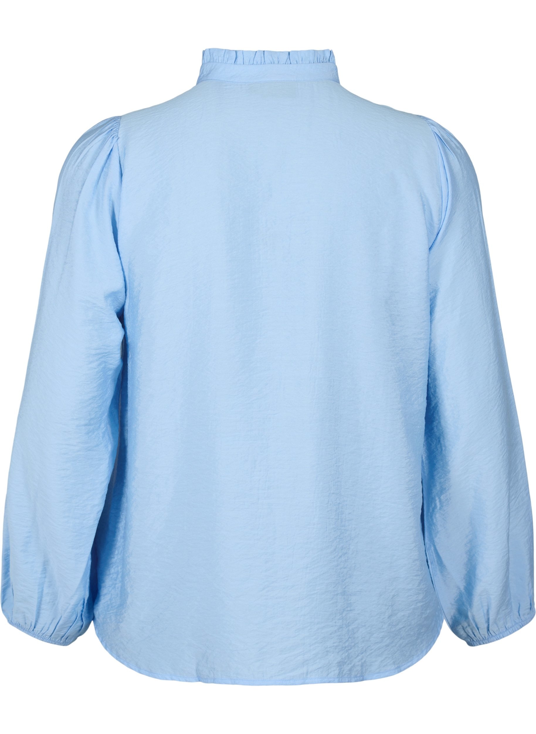 Zizzi Kam Blue Blouse