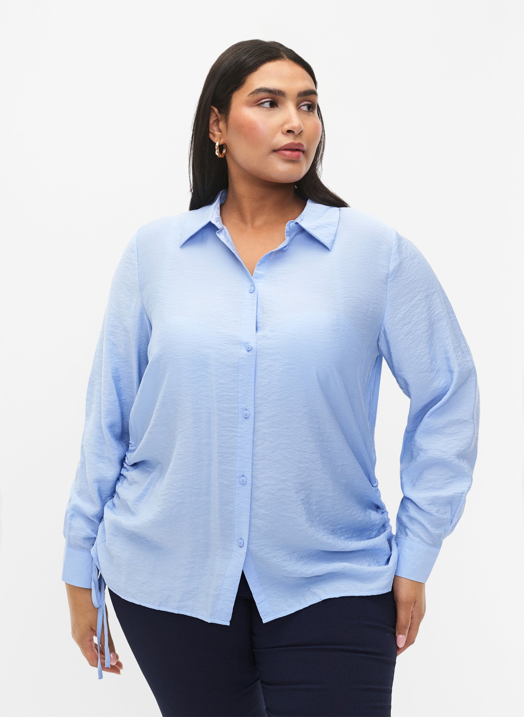 Zizzi Serenity Blue Blouse