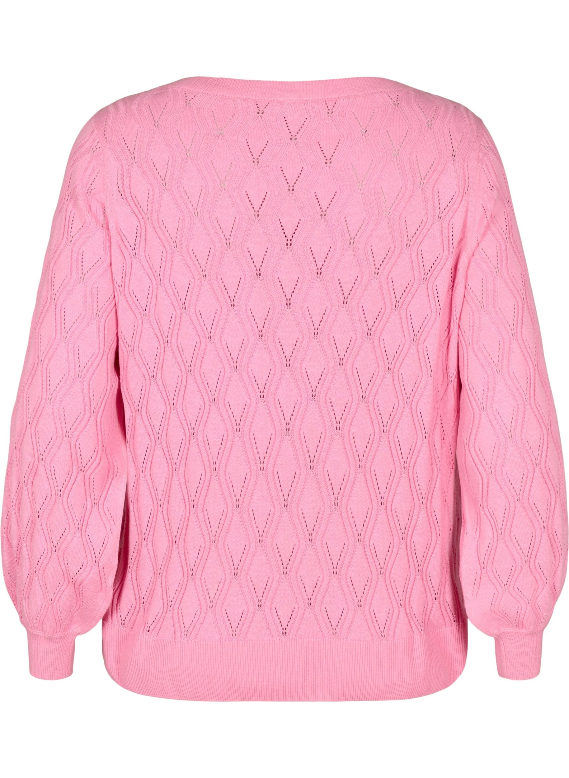 Zizzi Elsa Pullover in Pink