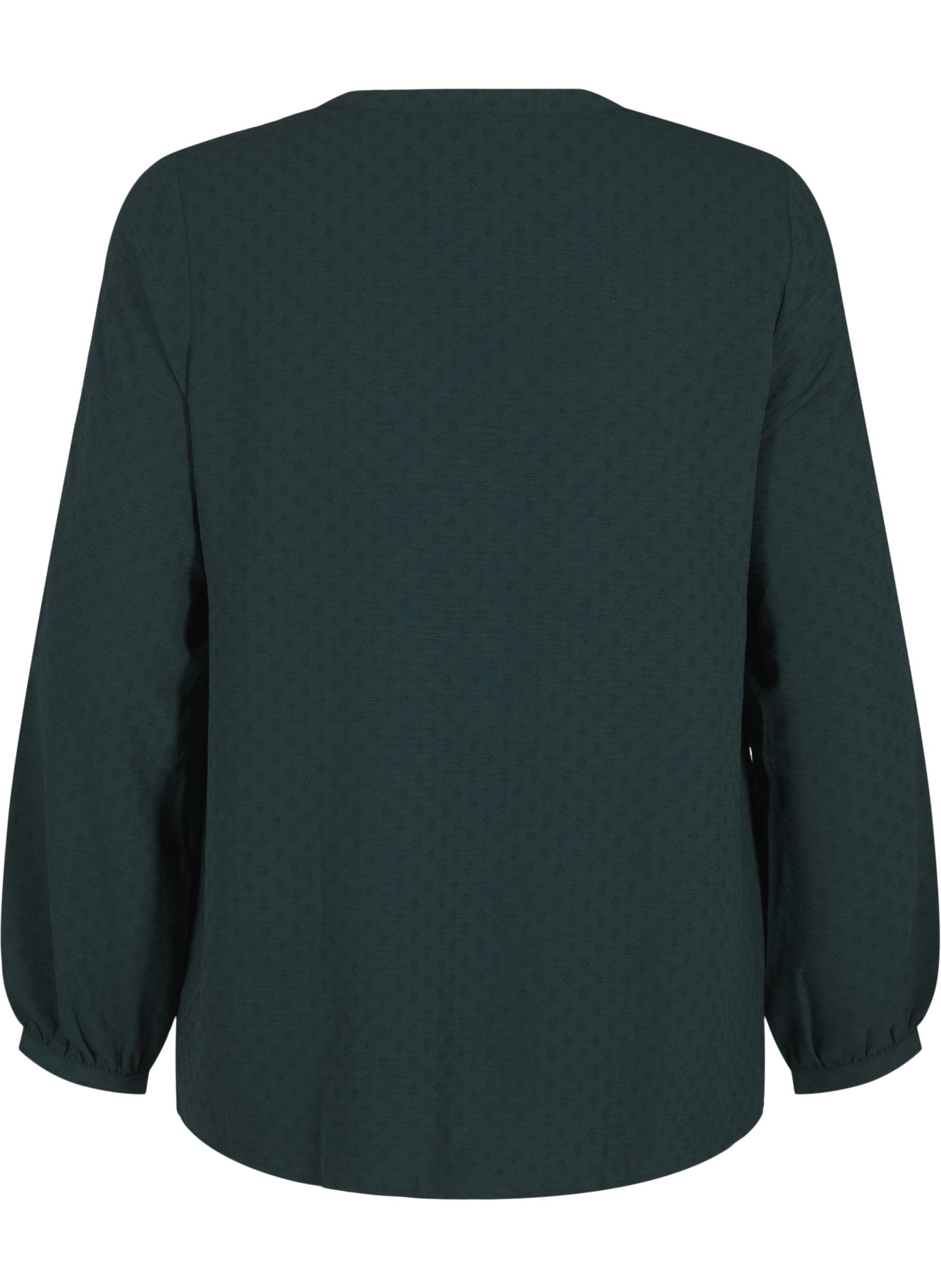 Zizzi Lukka Blouse in Green