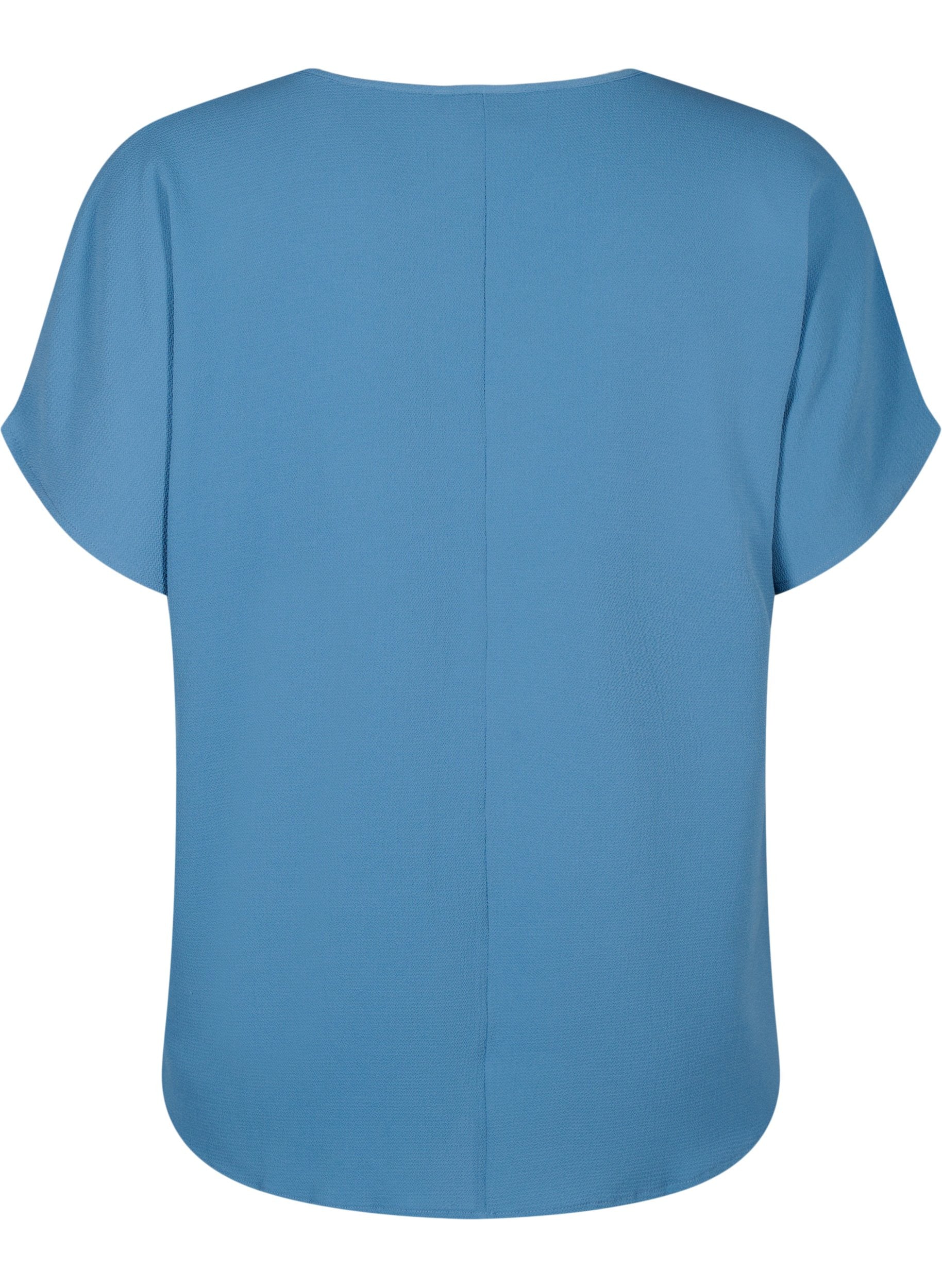 Zizzi Vanni Blue Top