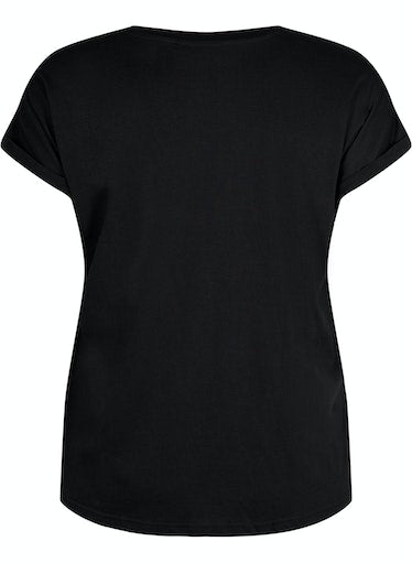 Zizzi Black Tee Katja