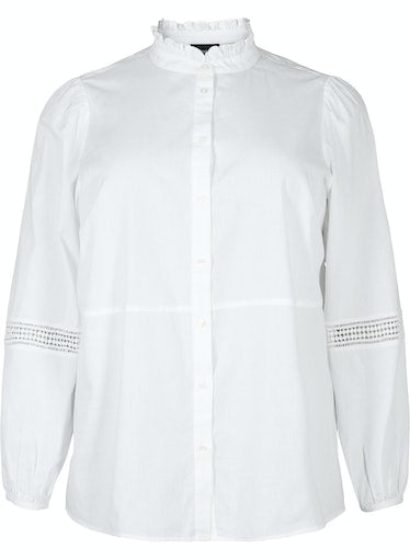 Zizzi Fia White Shirt