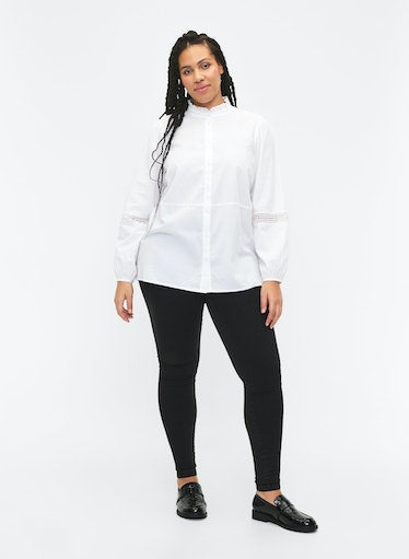 Zizzi Fia White Shirt