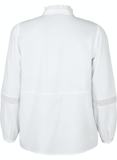 Zizzi Fia White Shirt