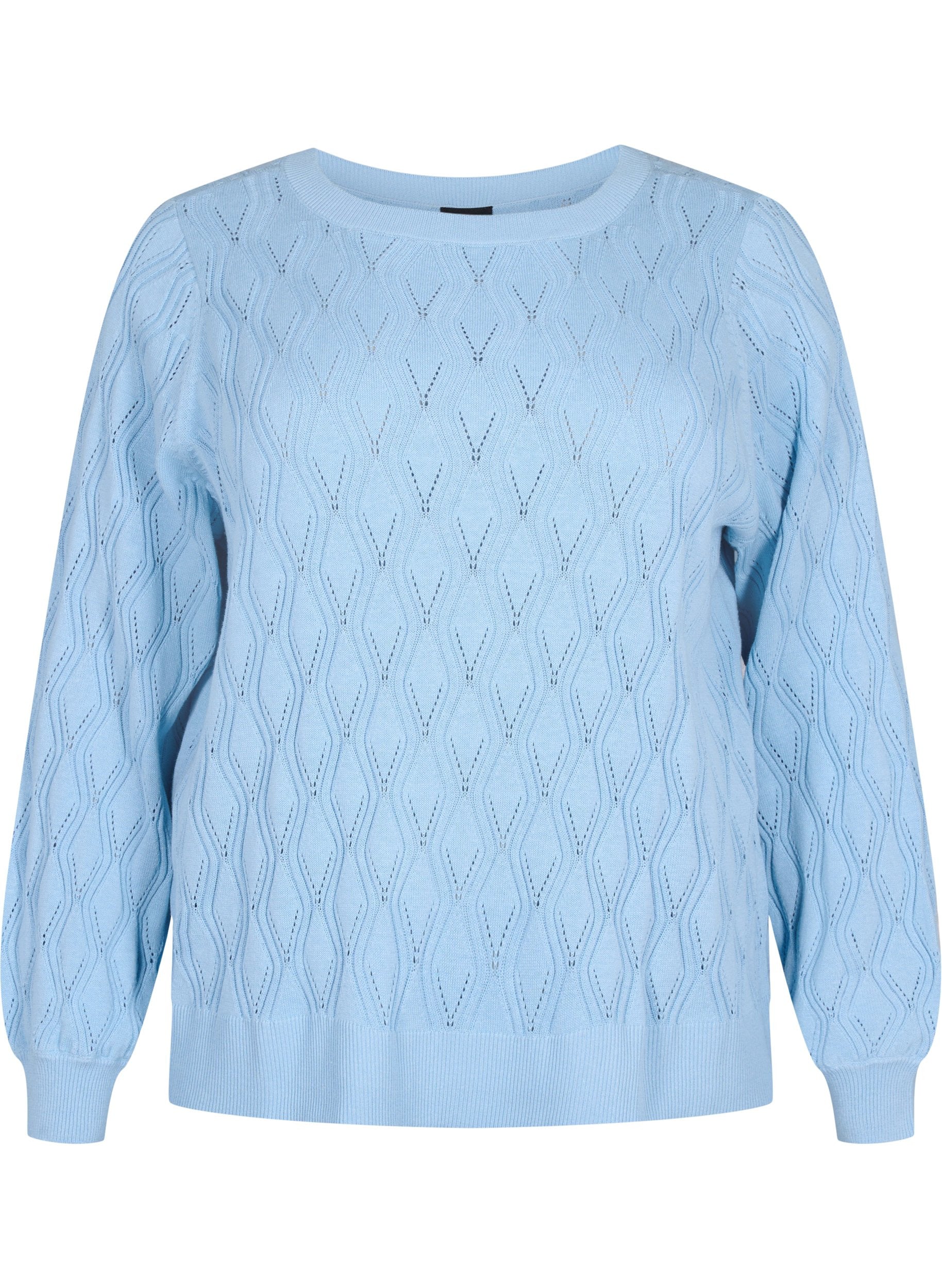 Zizzi Elsa Pullover in Blue