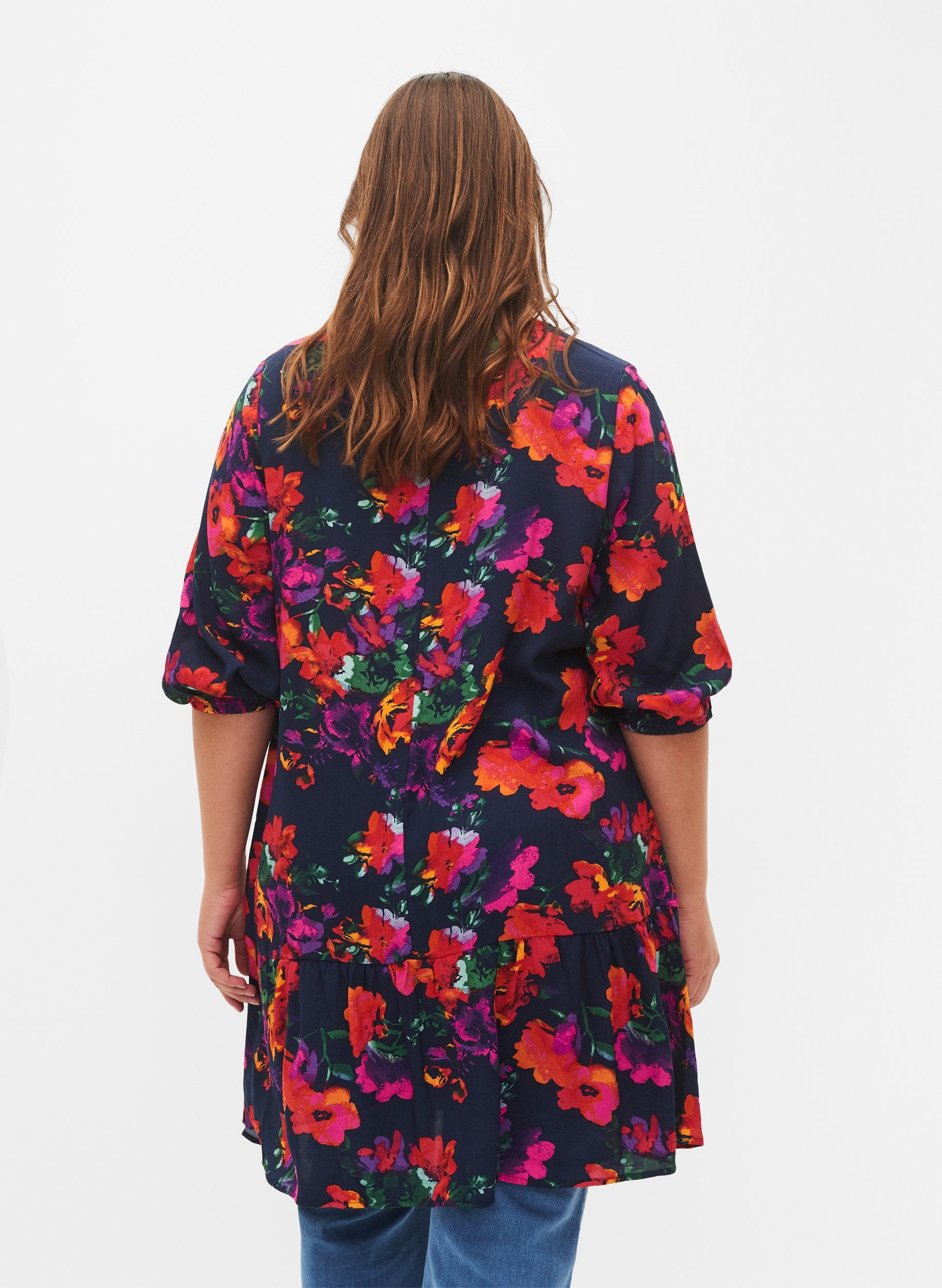 Zizzi Bella Flower Tunic