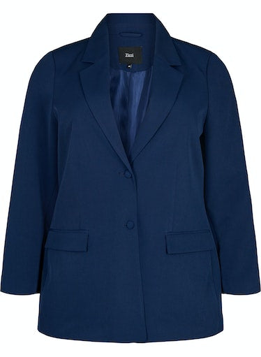 Zizzi Kasia Blazer in Navy