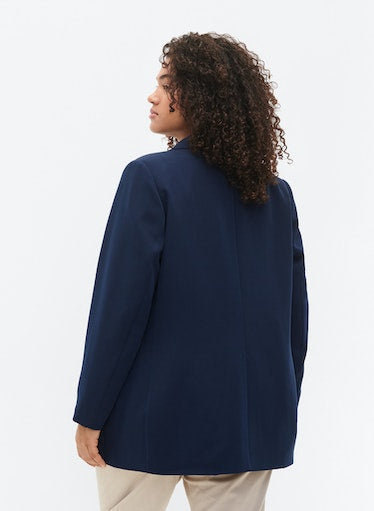 Zizzi Kasia Blazer in Navy