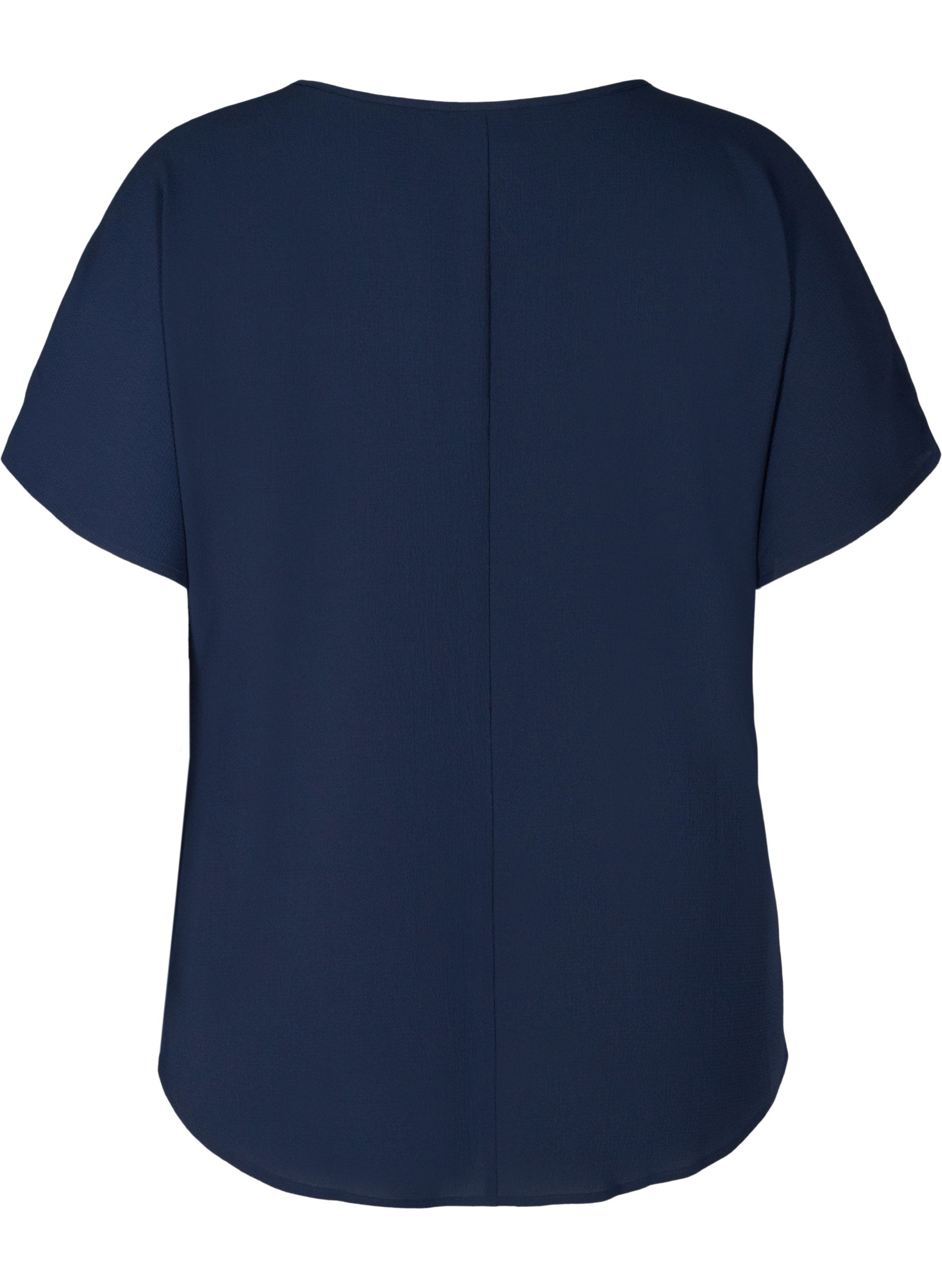 Zizzi Anni Blouse in Navy