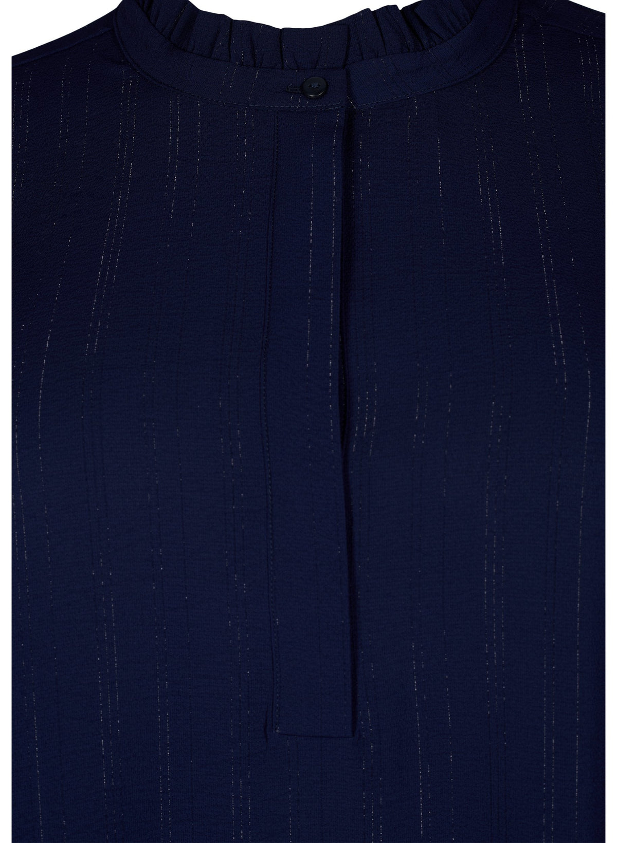 Zizzi Anni Glitter Dress in Navy