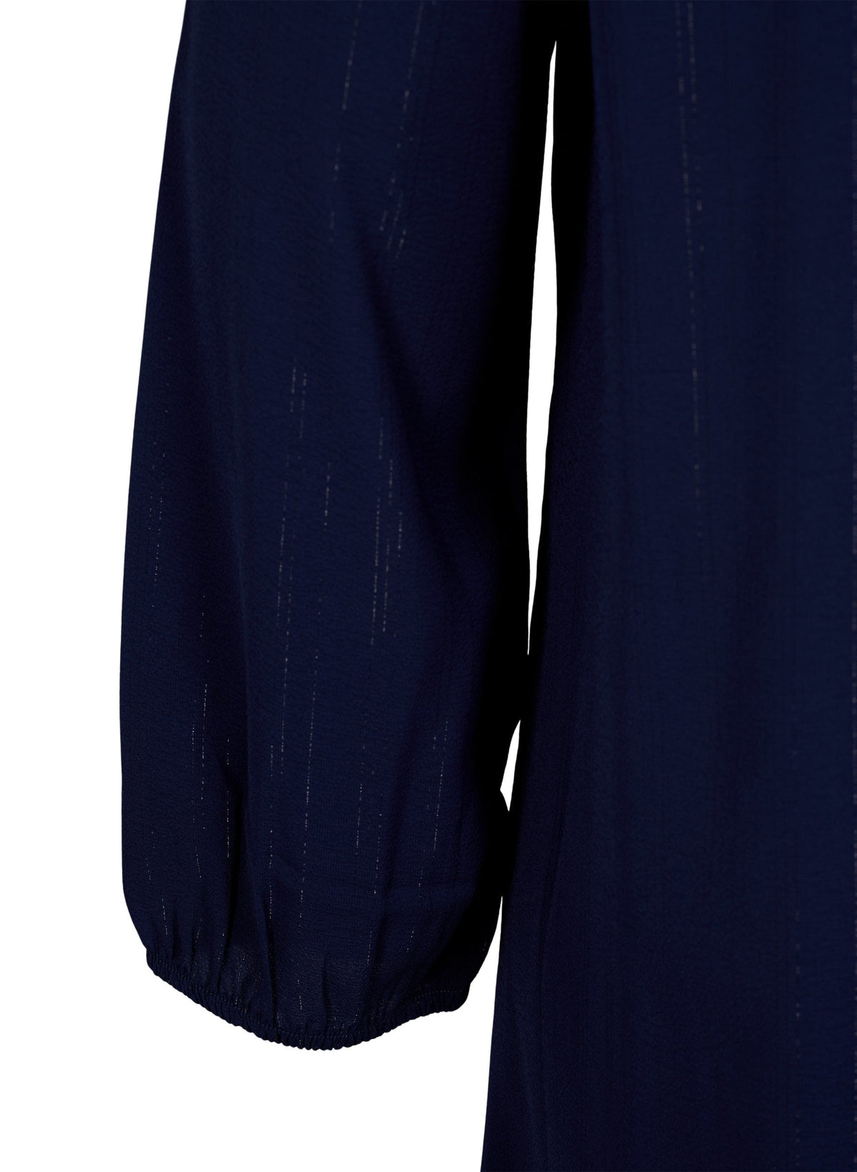 Zizzi Anni Glitter Dress in Navy