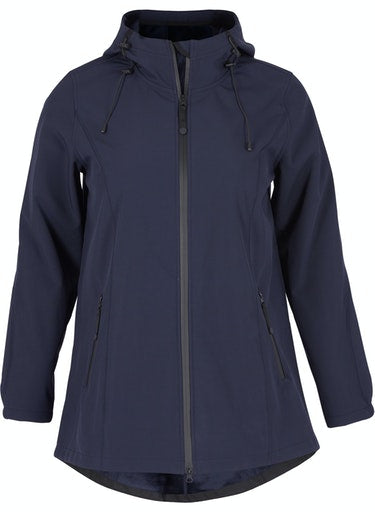 Zizzi Amy Jacket in Navy