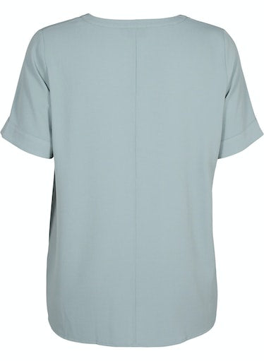 Zizzi Anni Blouse in Green