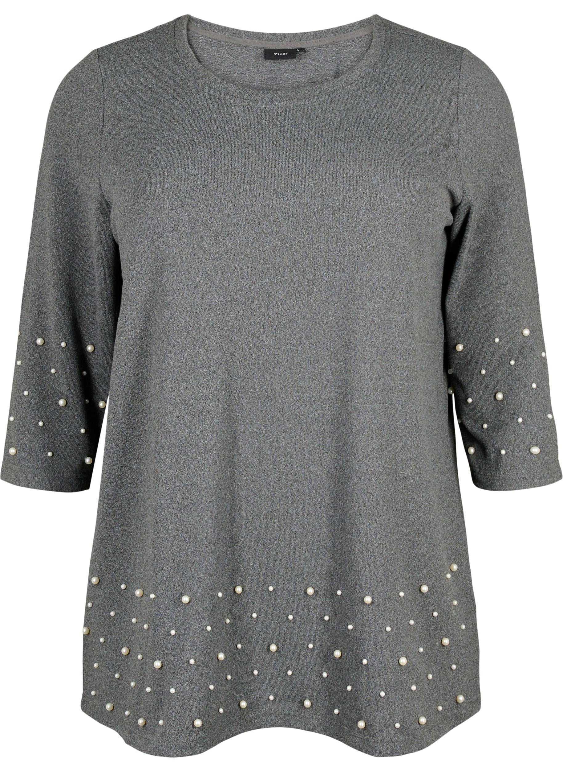 Zizzi Lucca Knit in Grey