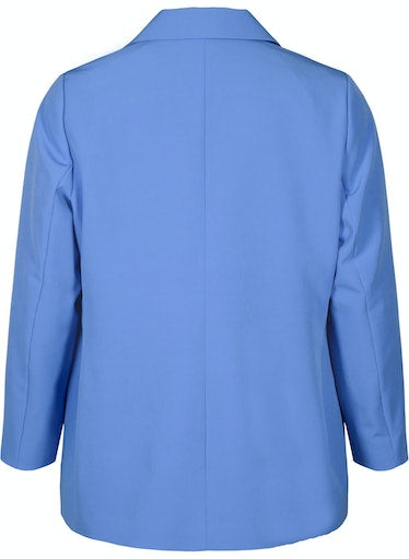 Zizzi Kasia Blazer in Blue