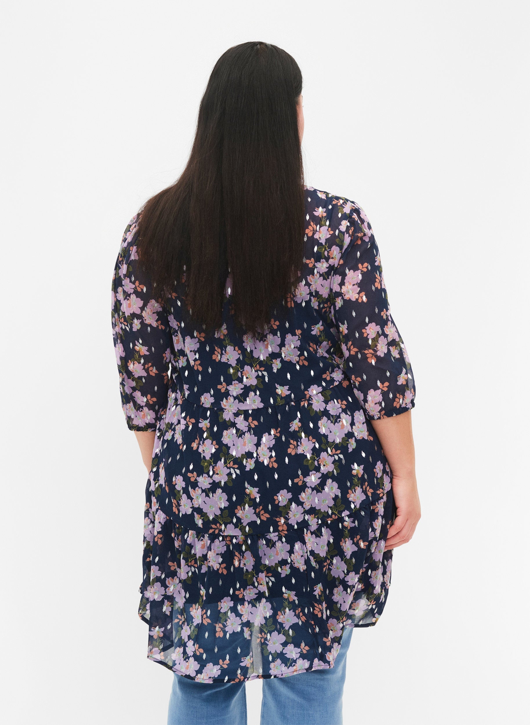 Zizzi Olivia Floral Tunic