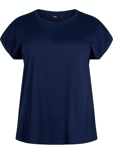 Zizzi Navy Tee Katja