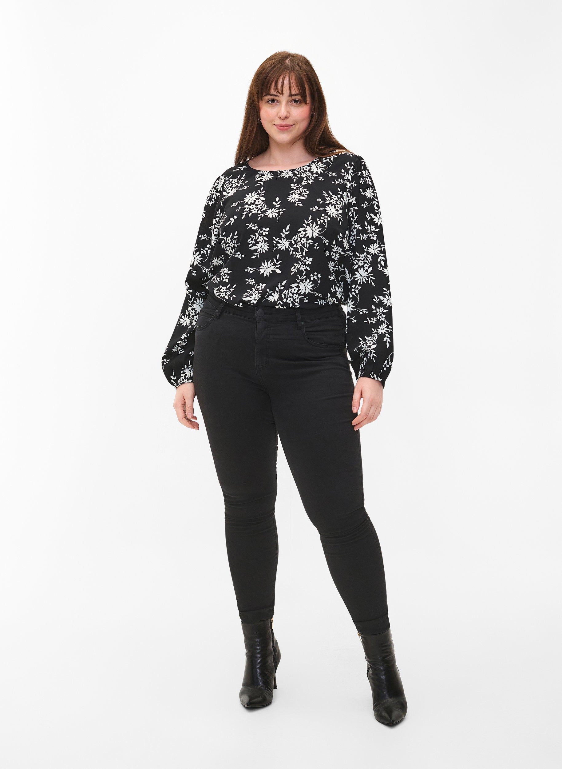 Zizzi Fikka Floral Blouse