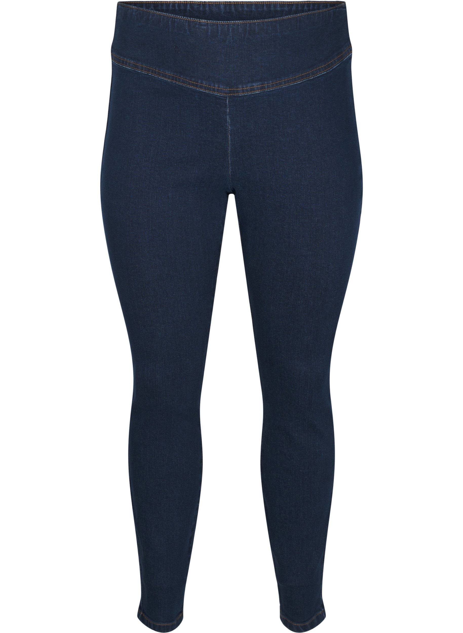 Zizzi Alma Jeggings in Dark Blue