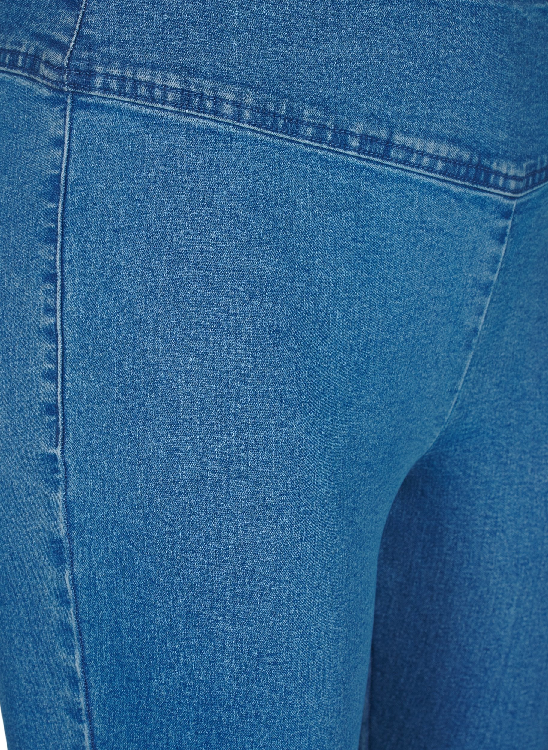 Zizzi Alma Jeggings in Light Blue