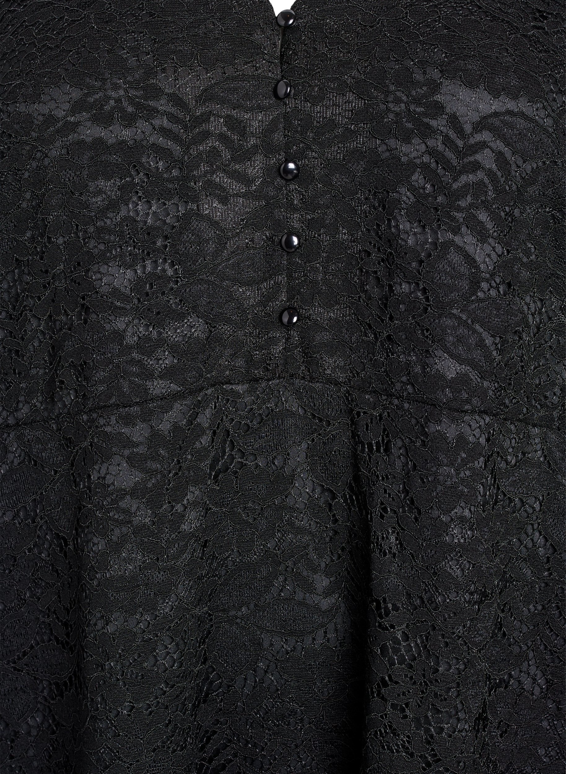Zizzi Anna Dress in Black