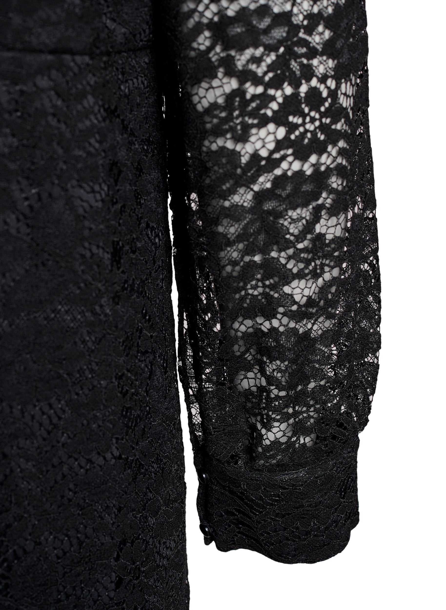 Zizzi Anna Dress in Black