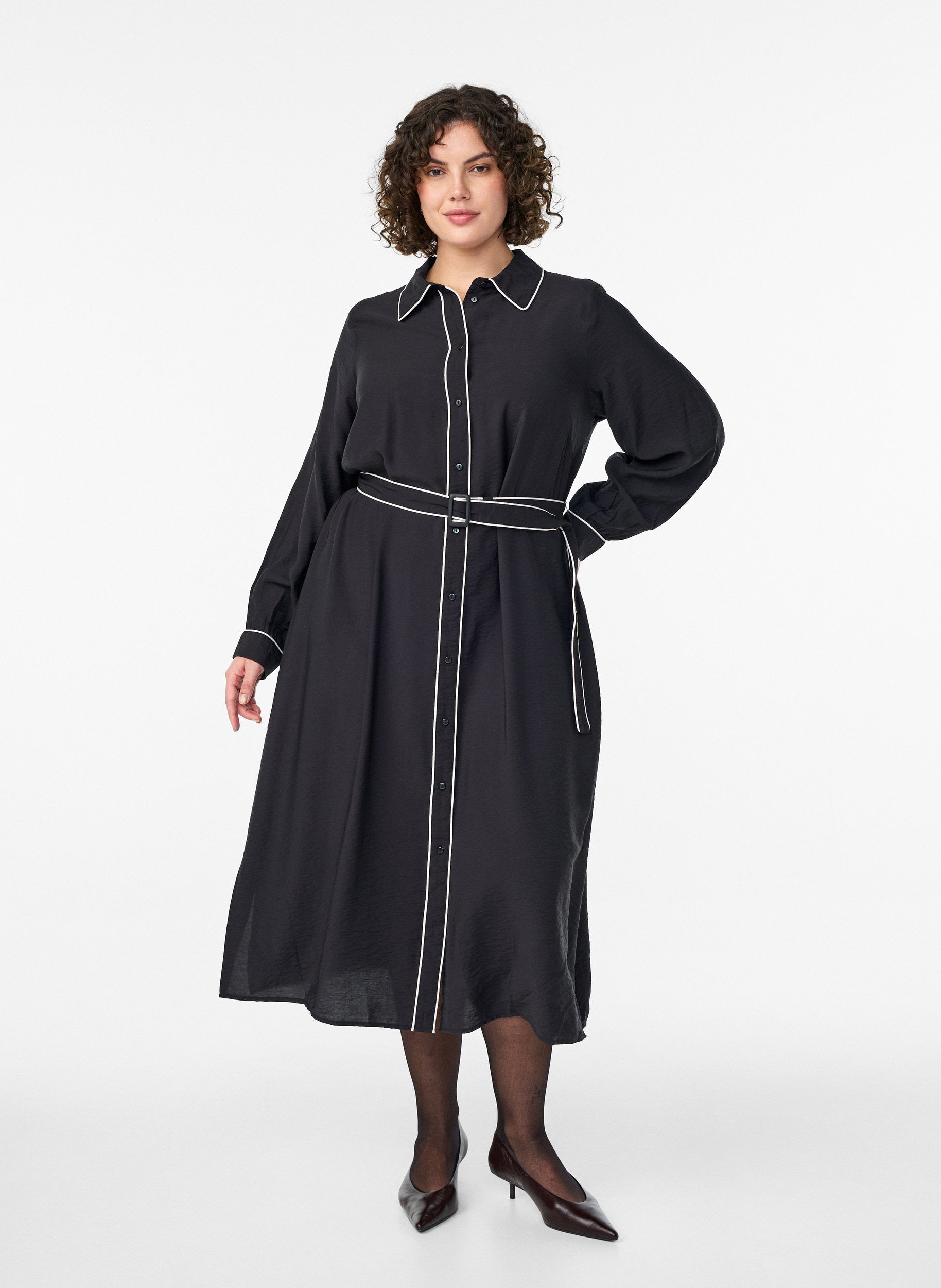 Zizzi Belis Dress in Black