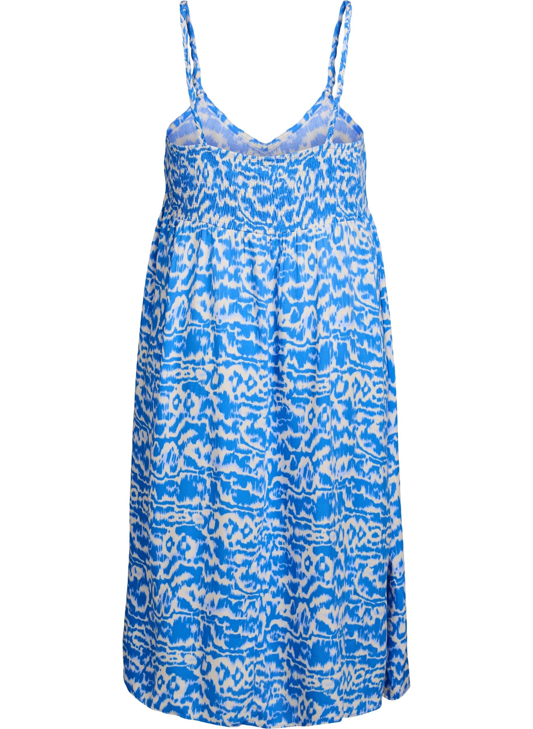 Zizzi Casa Dress in Blue