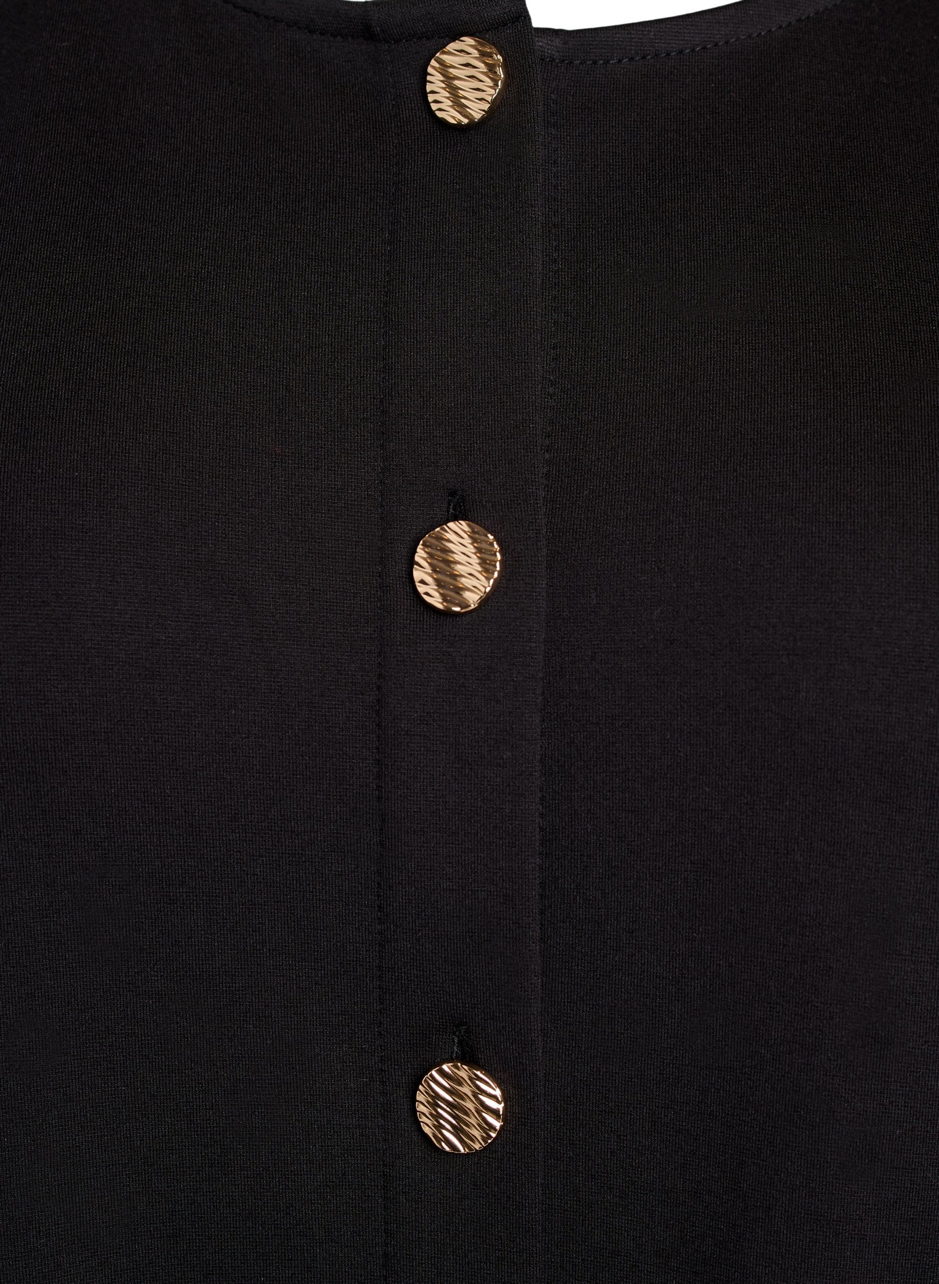 Zizzi Cerise Cardigan in Black