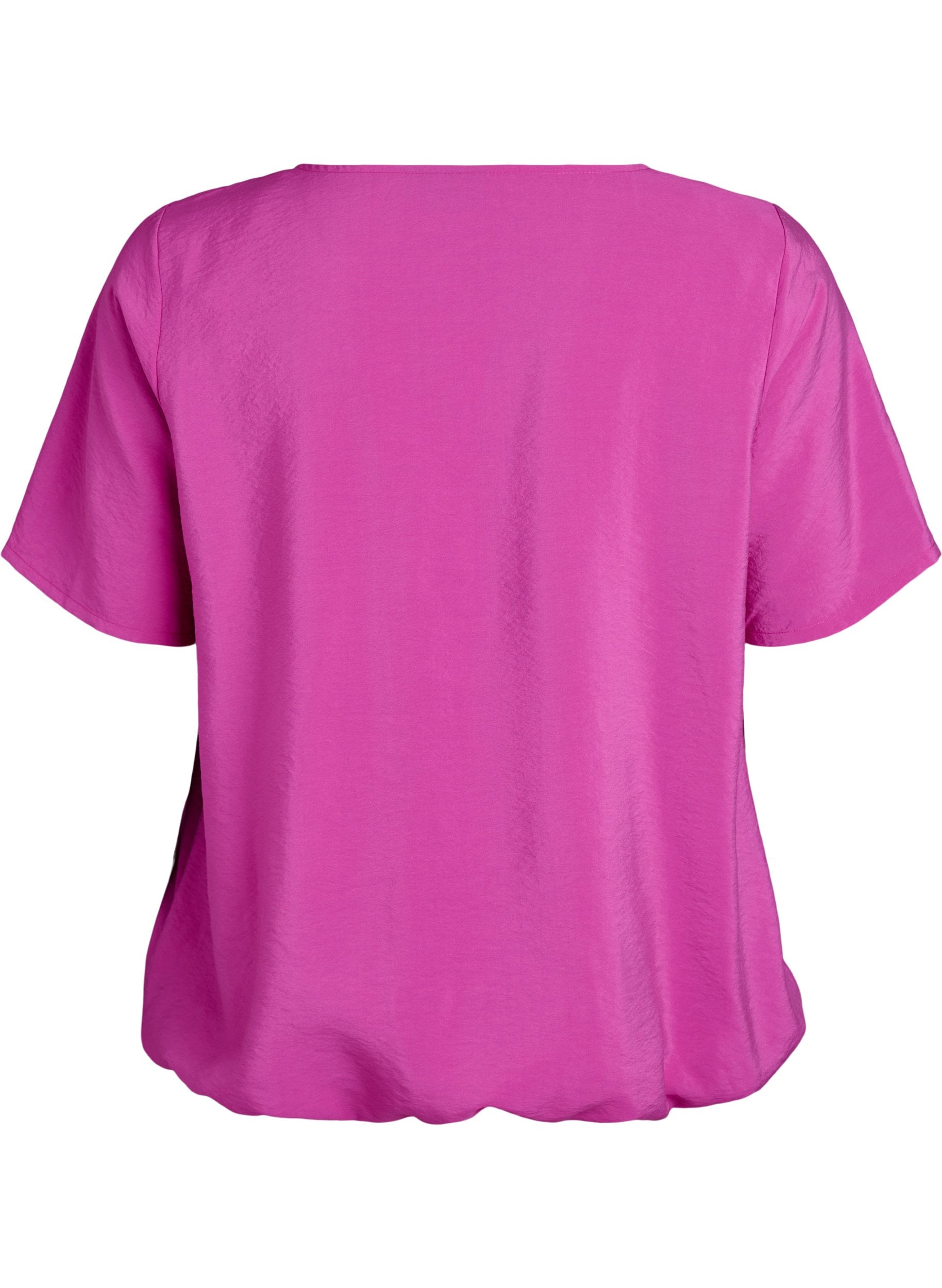 Zizzi Colly Blouse in Magenta