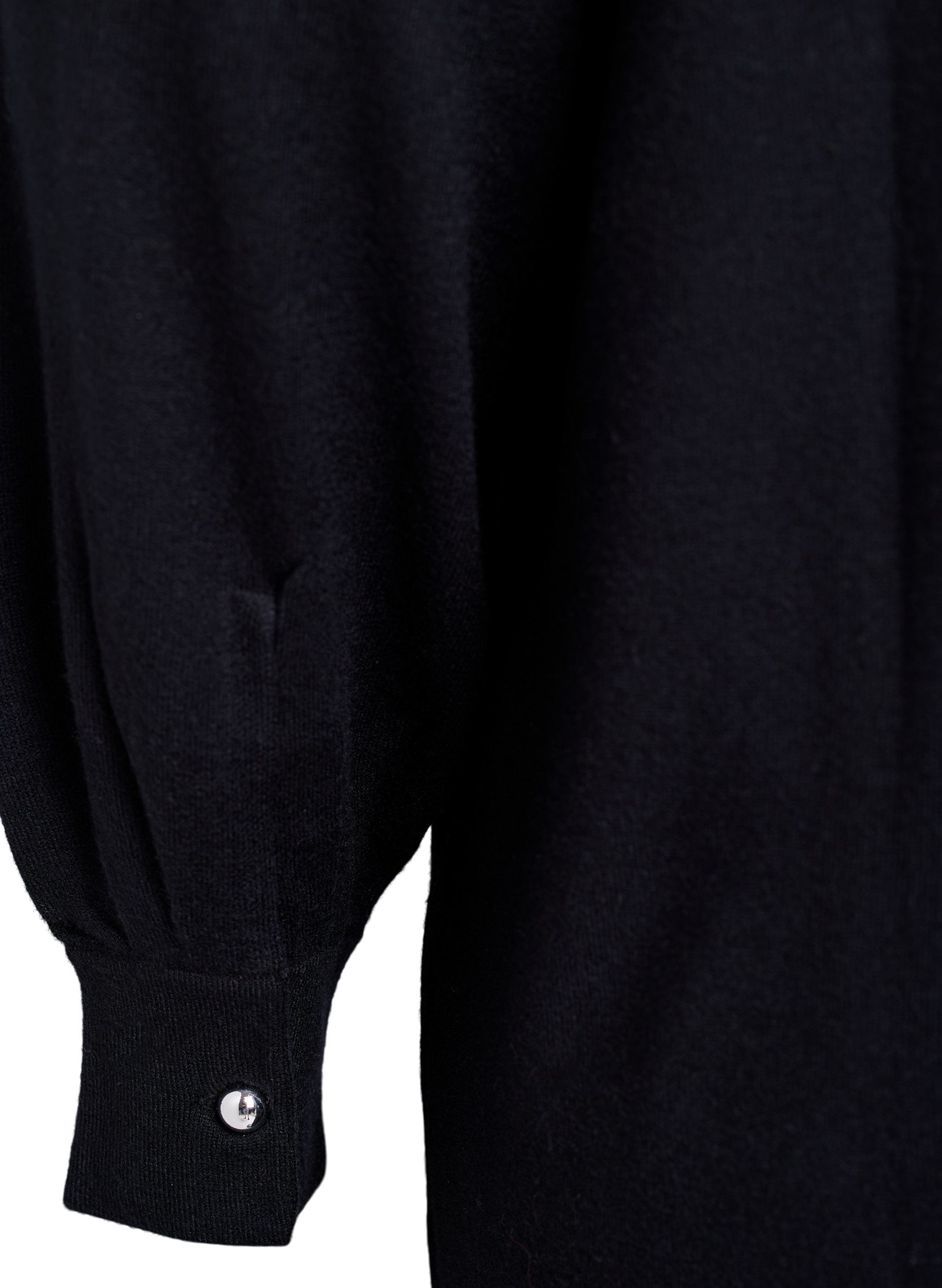 Zizzi Ella Knit Dress in Black