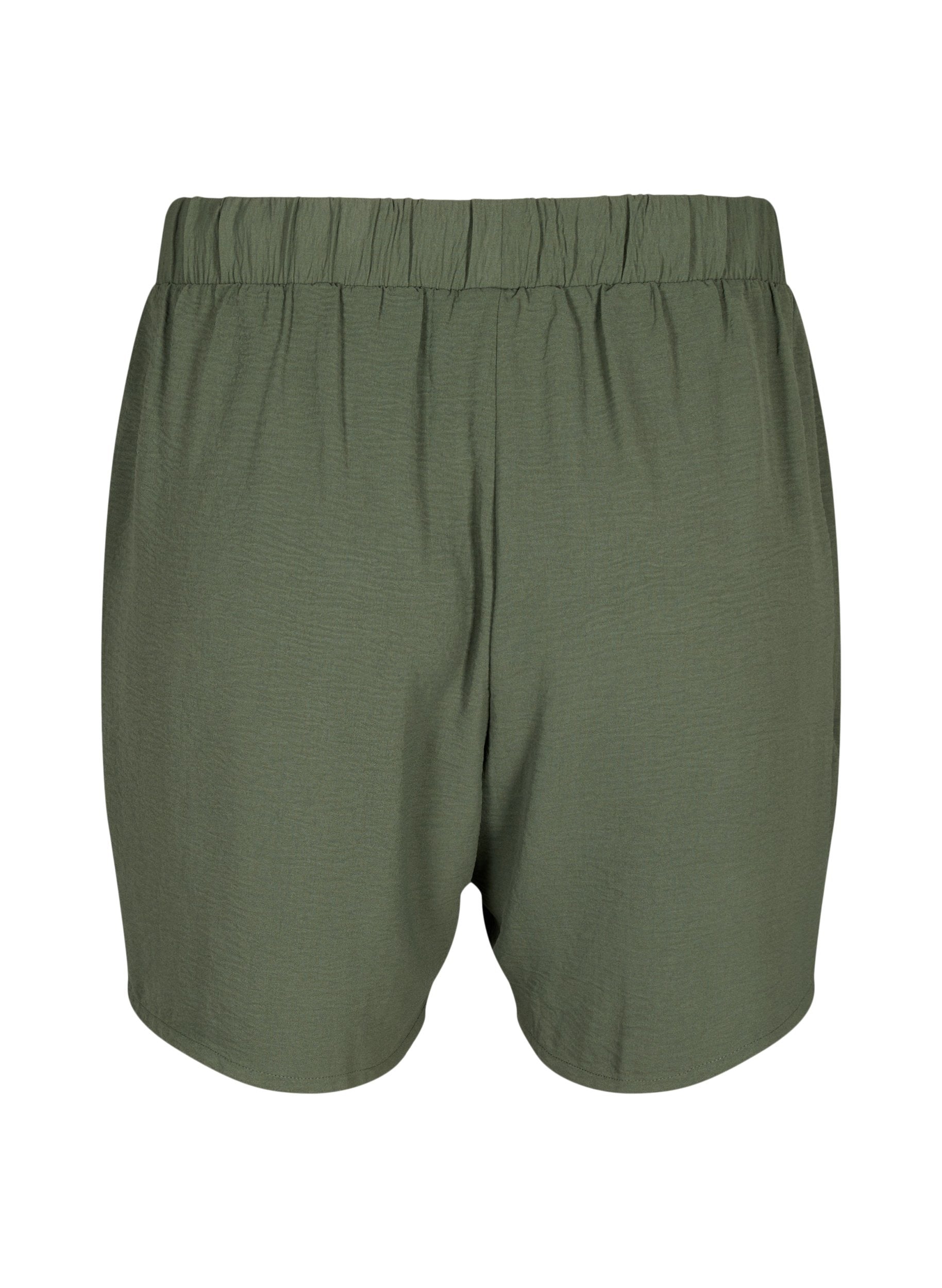 Zizzi Fikka Shorts in Khaki