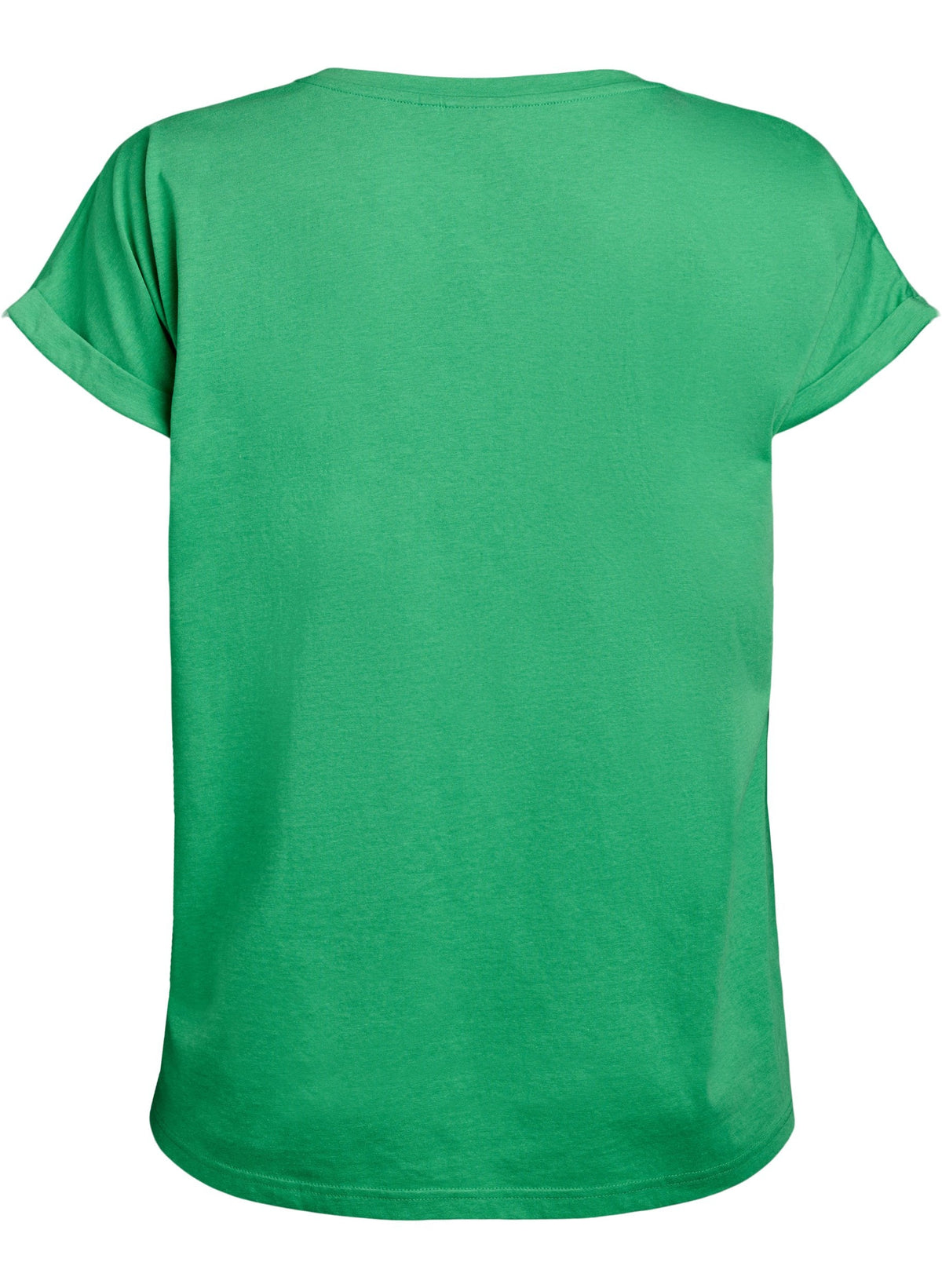 Zizzi Katja T-Shirt in Kelly Green