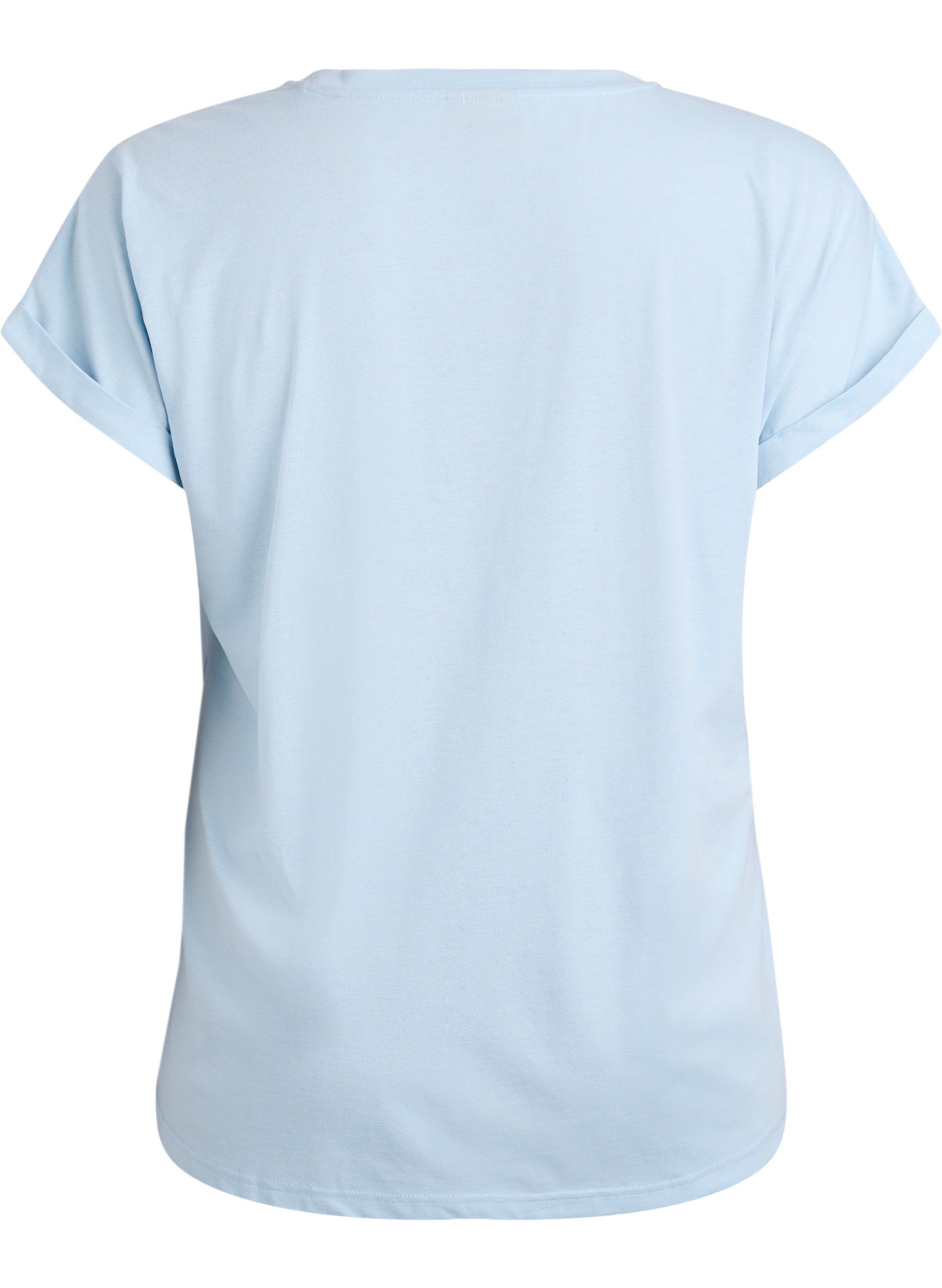 Zizzi Katja T-Shirt in Summer Song