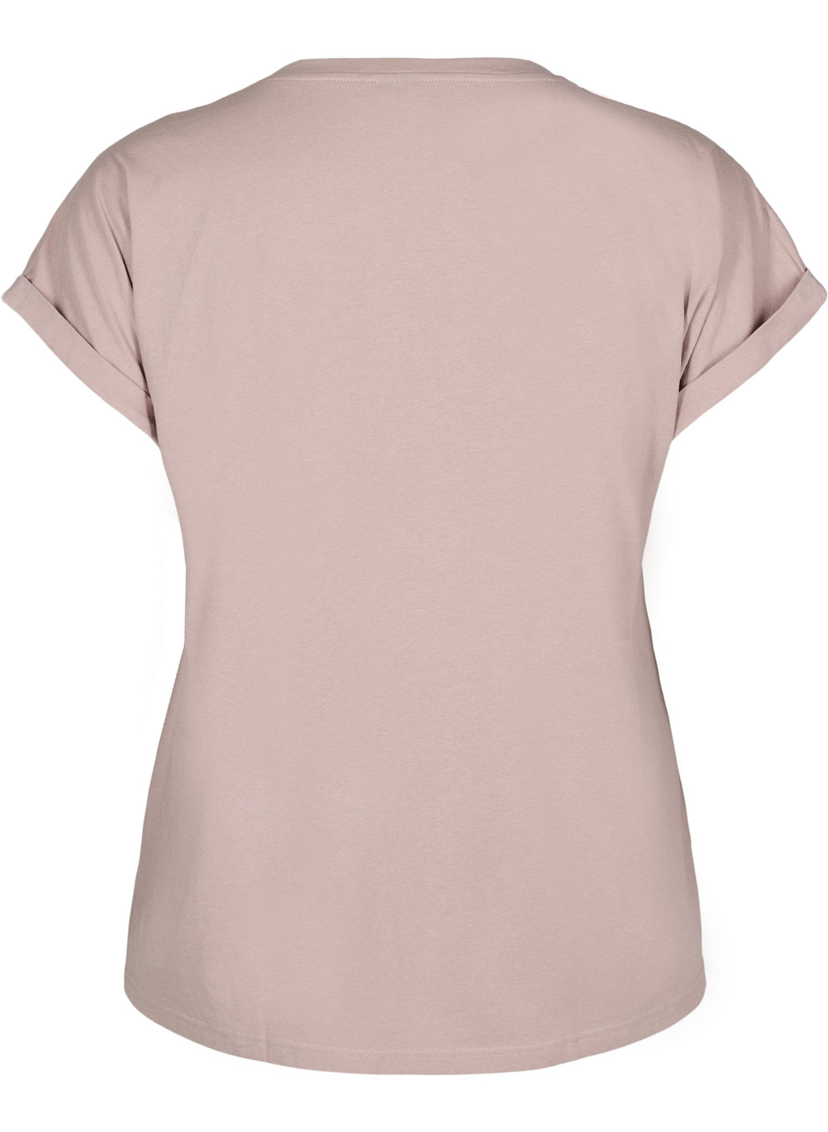 Zizzi Katja T-Shirt in Taupe