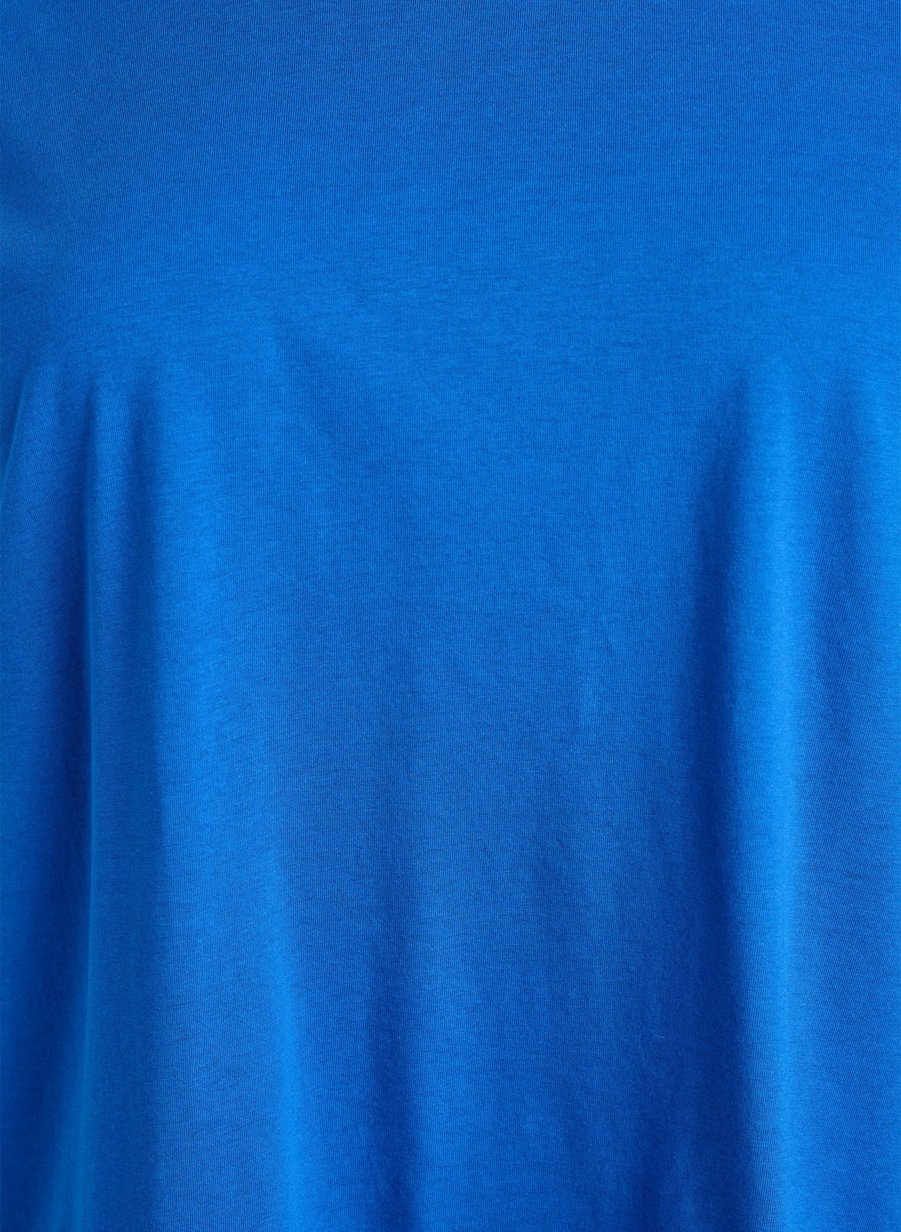 Zizzi Katja T-Shirt in Victoria Blue