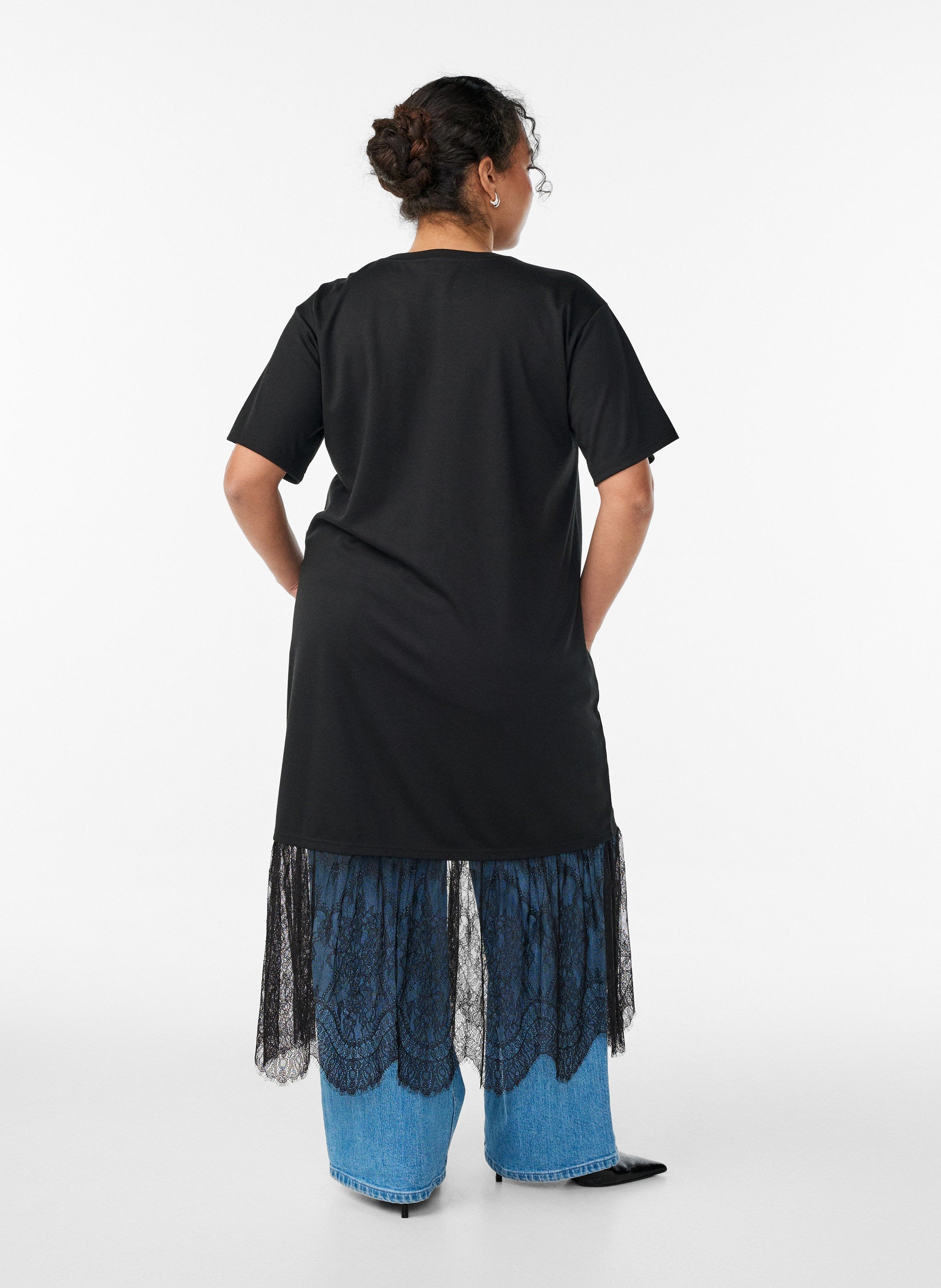 Zizzi Kima Dress in Black 