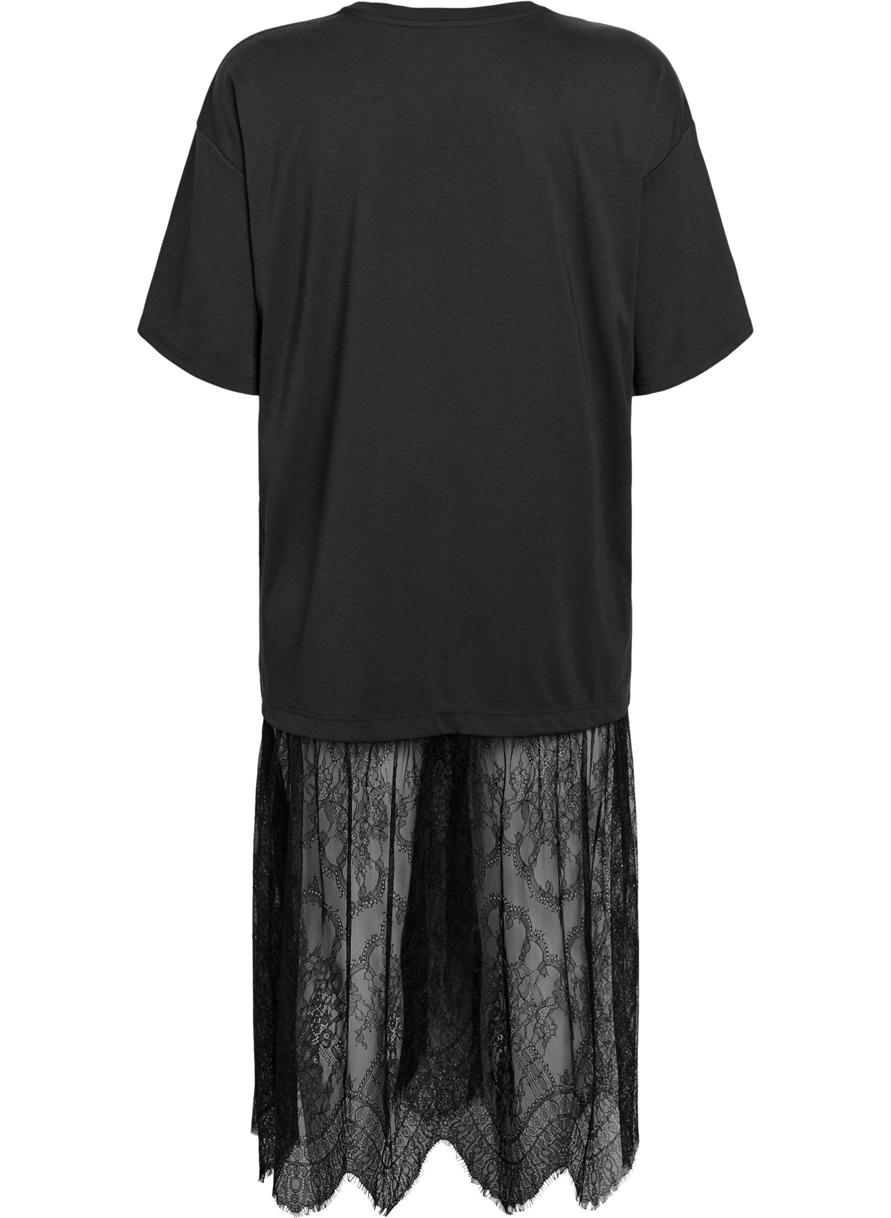 Zizzi Kima Dress in Black 
