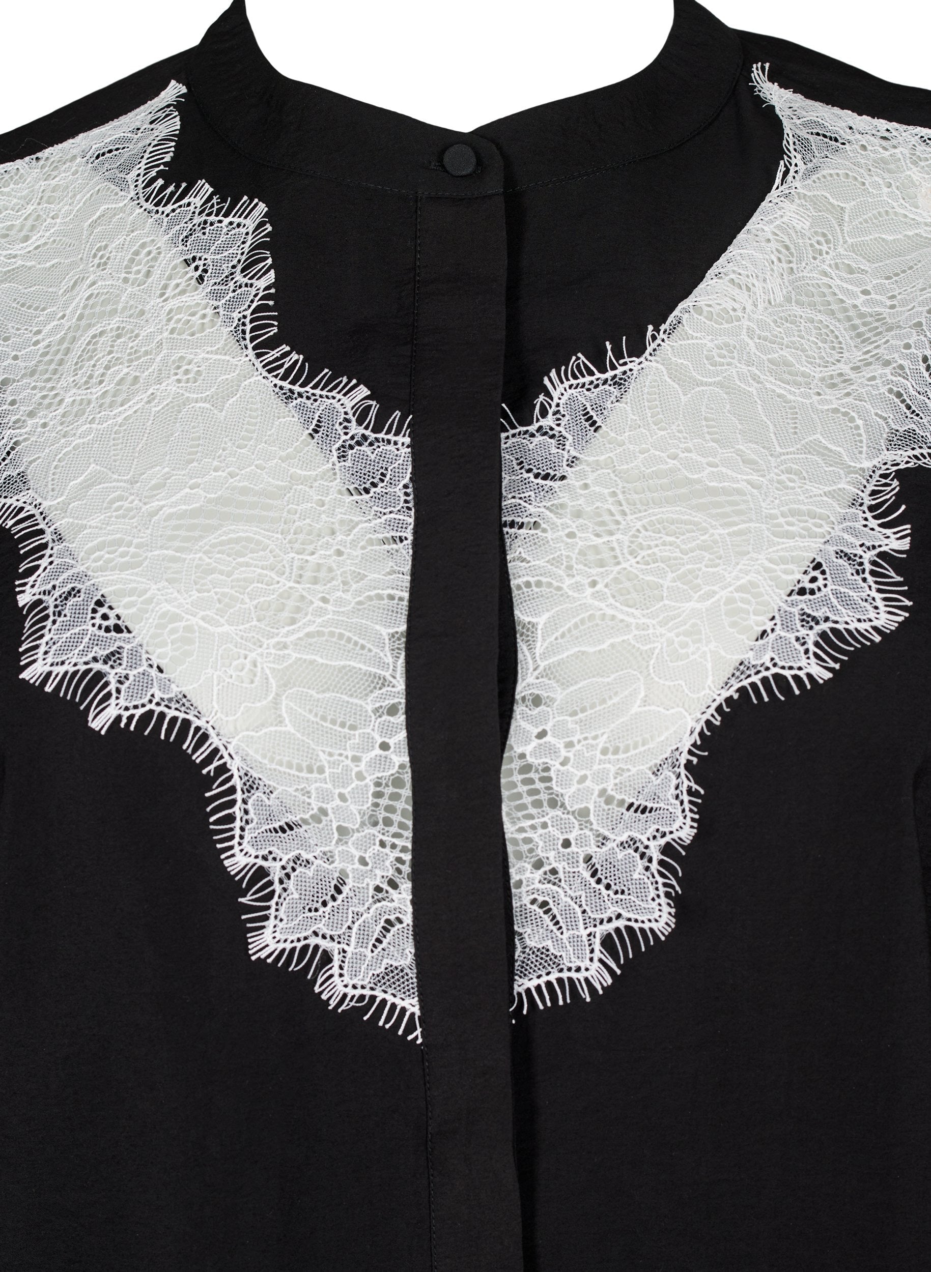 Zizzi Laru Shirt in Black