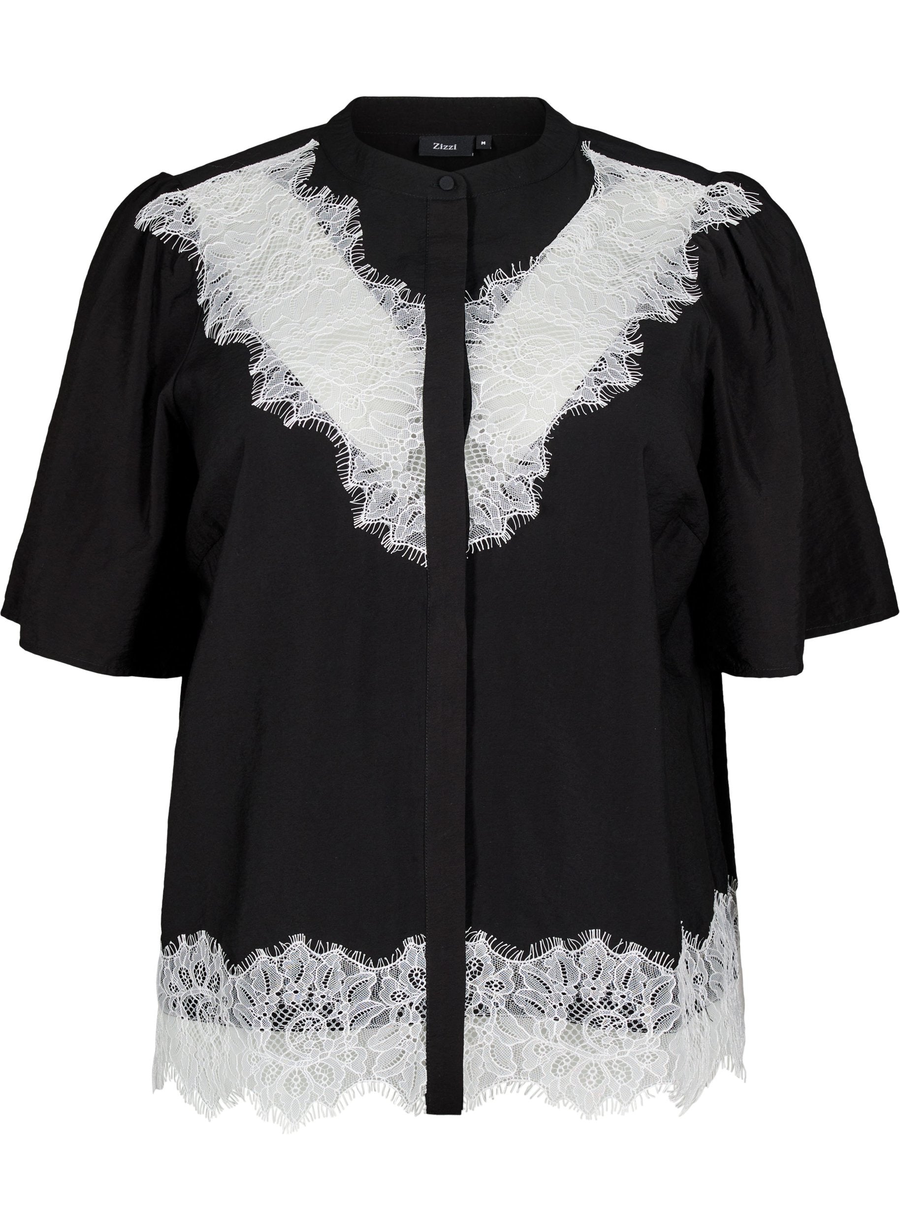 Zizzi Laru Shirt in Black