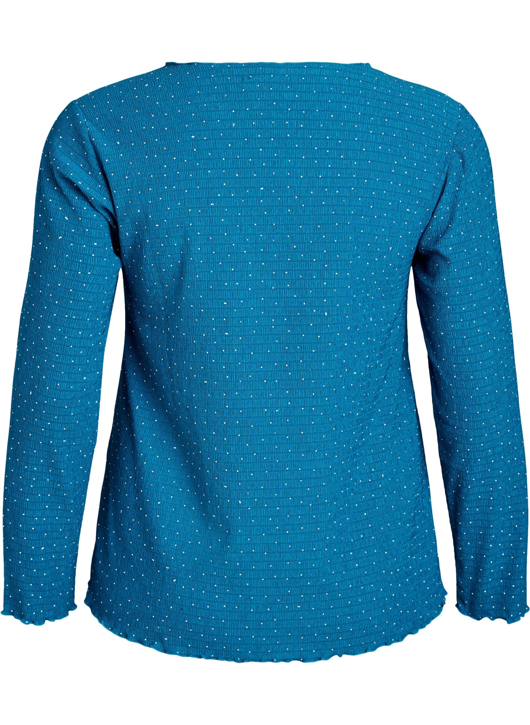 Zizzi Laura Blouse in Teal