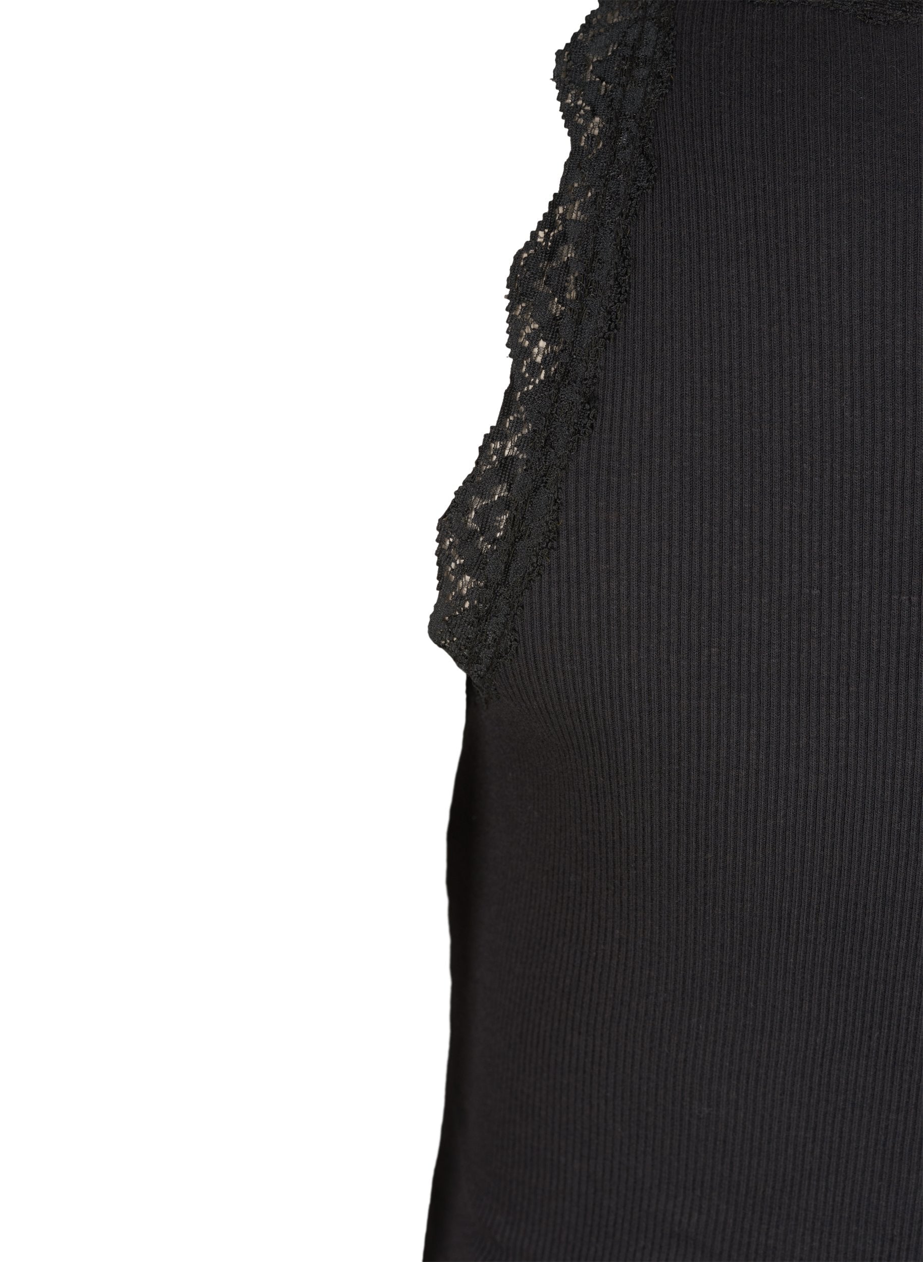 Zizzi Liv Vest in Black