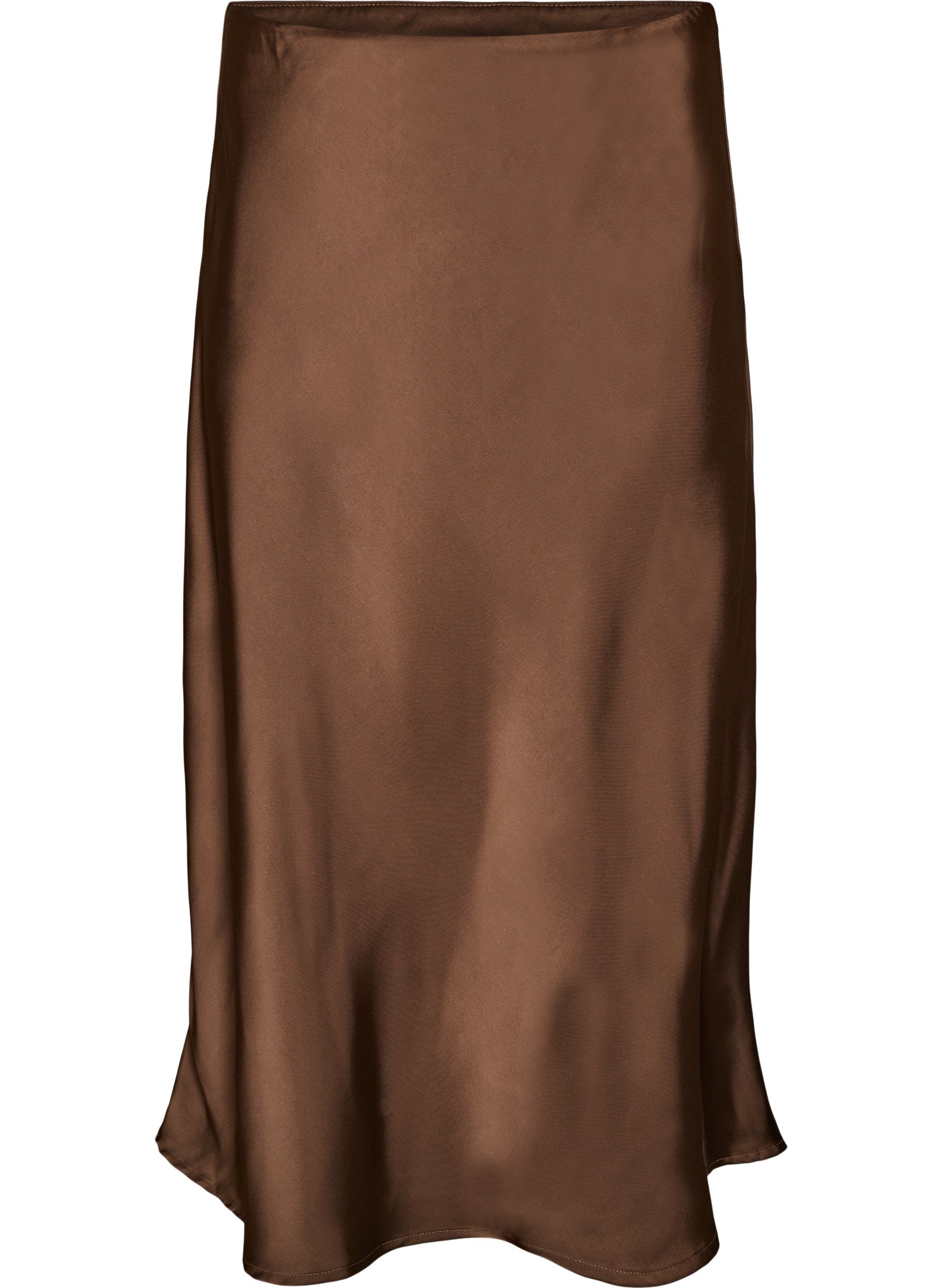 Zizzi Minela Skirt in Hot Fudge 