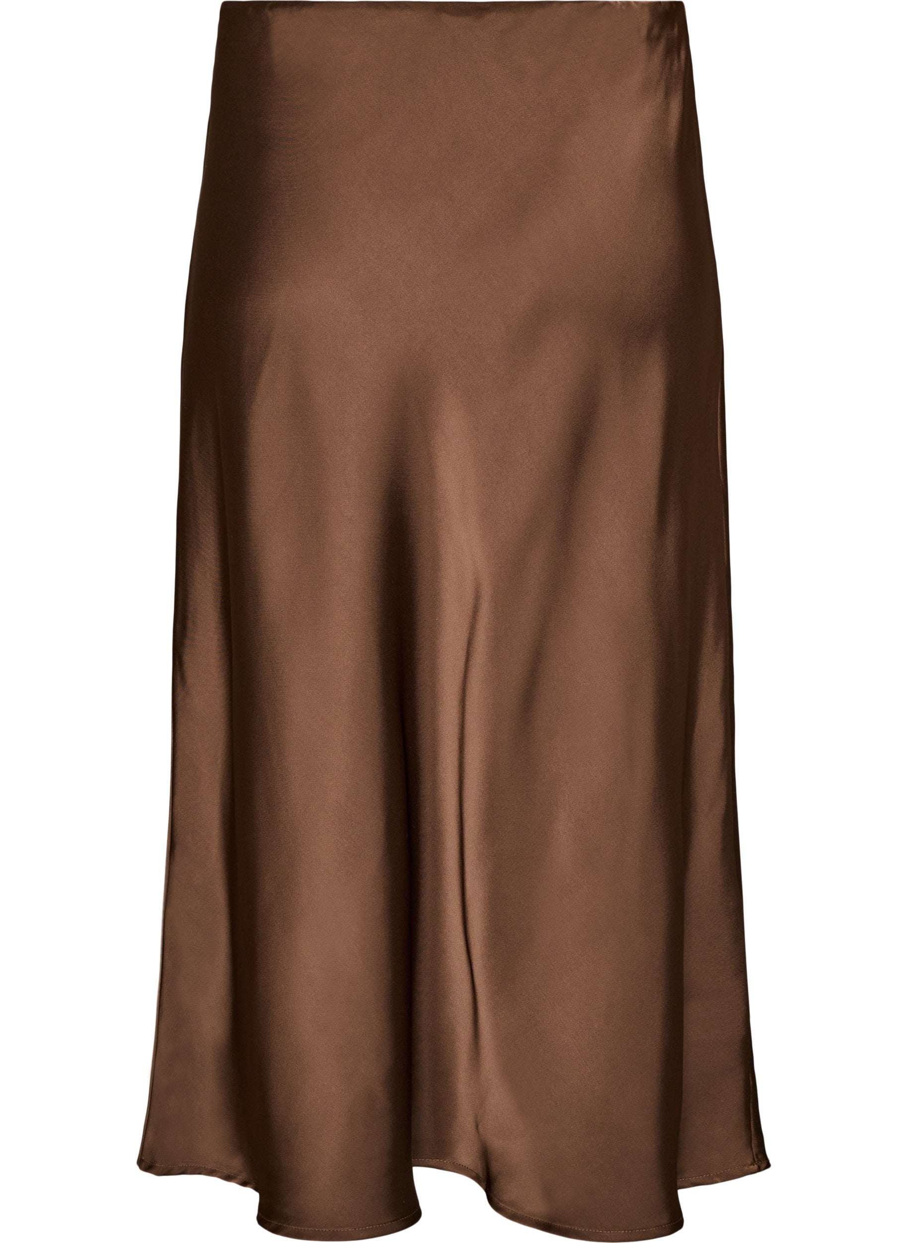 Zizzi Minela Skirt in Hot Fudge 