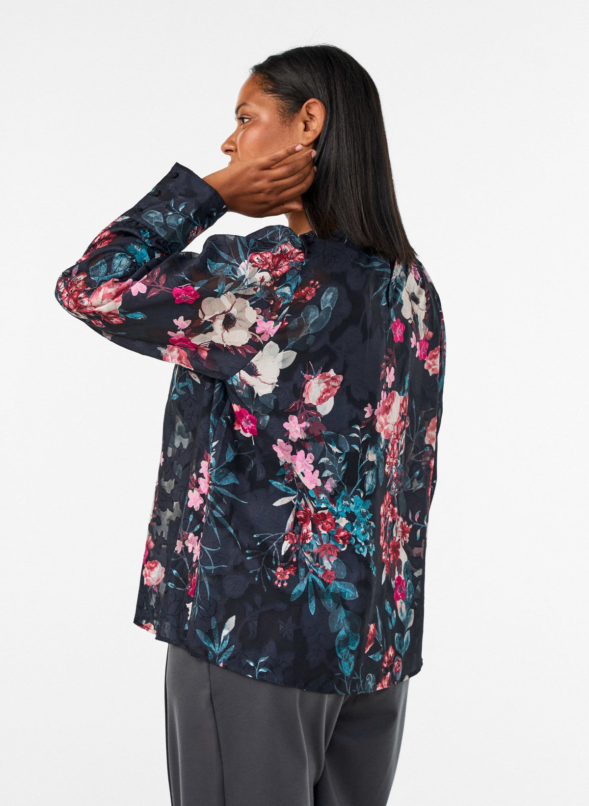 Zizzi Mirasol Blouse in Black