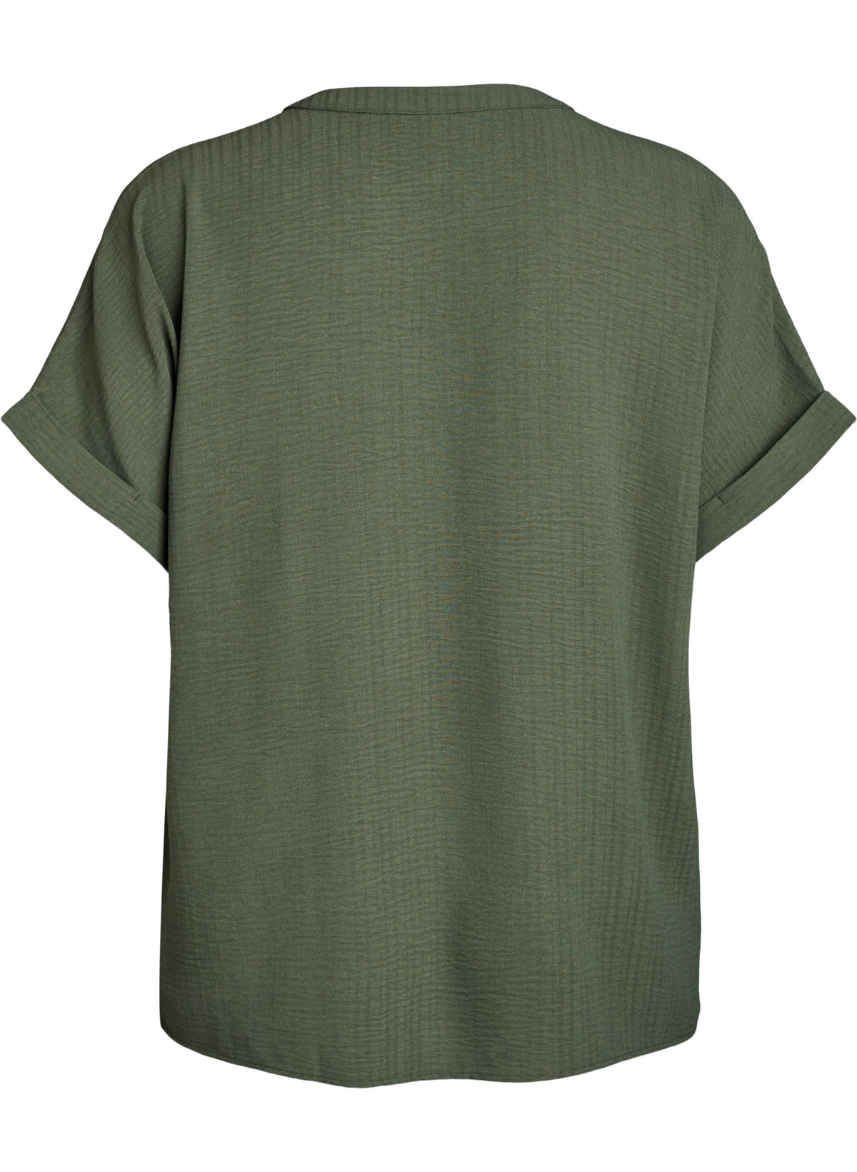 Zizzi Nilla Blouse in Khaki