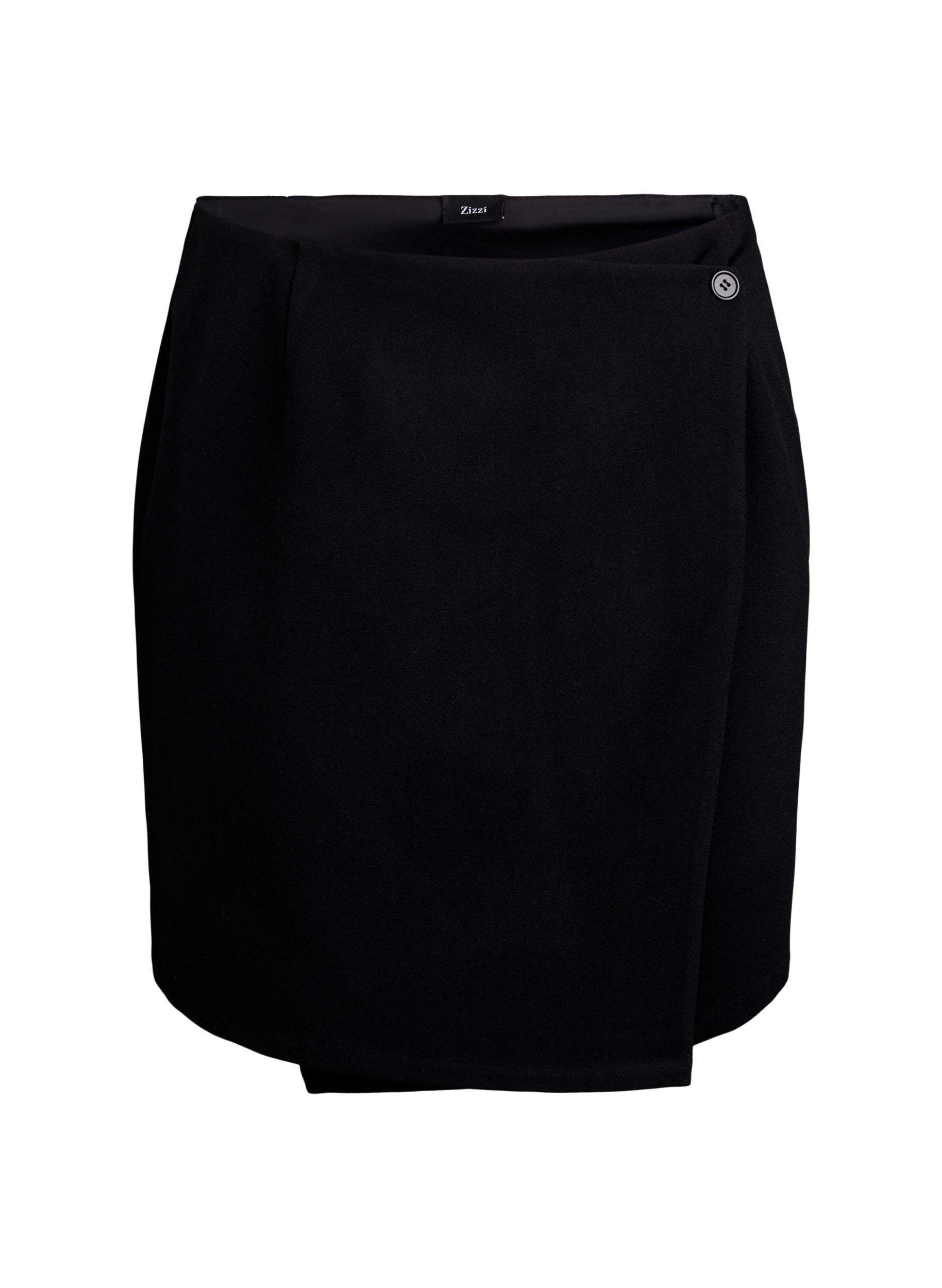 Zizzi Rasmine Skirt in Black