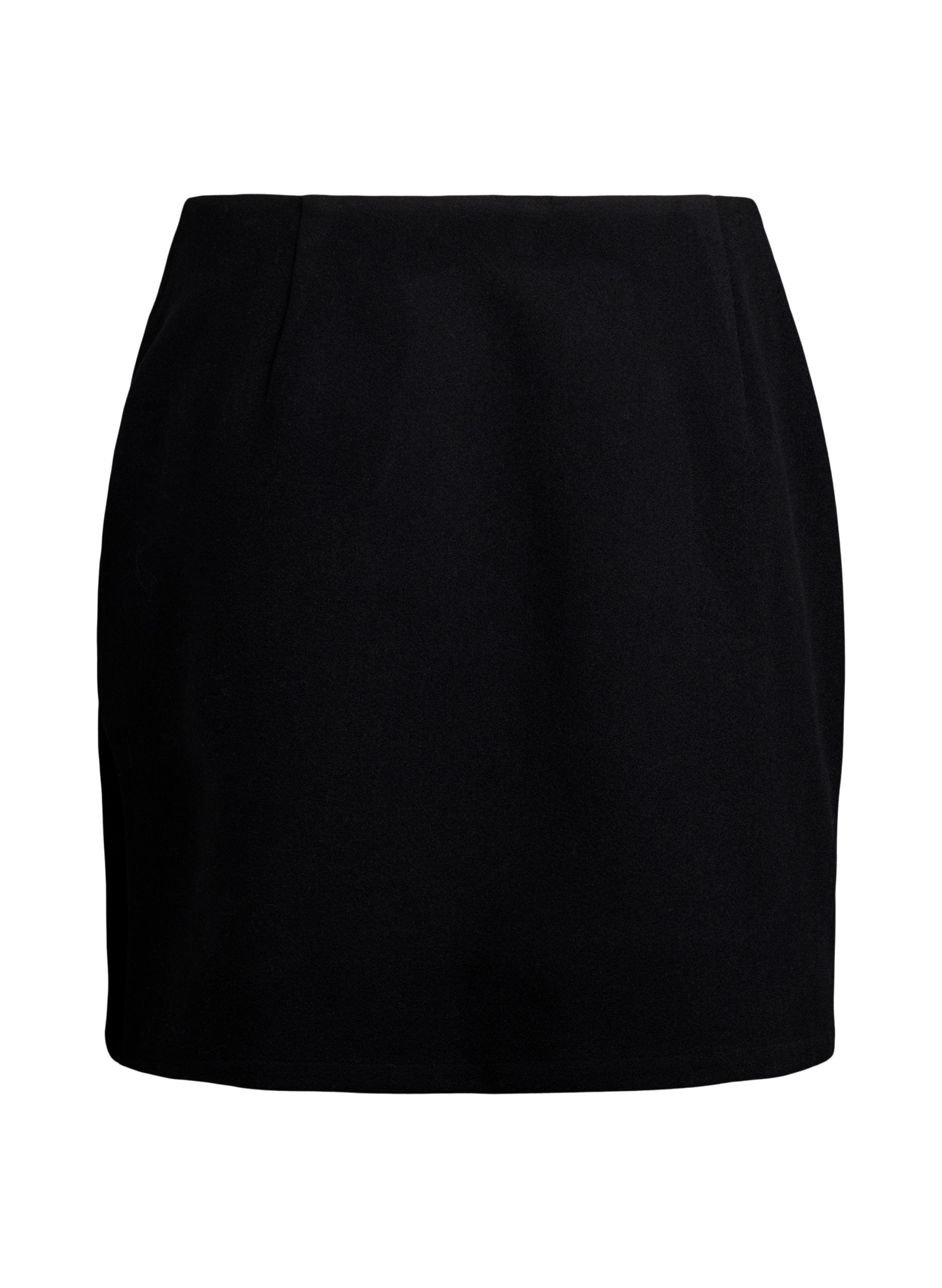 Zizzi Rasmine Skirt in Black