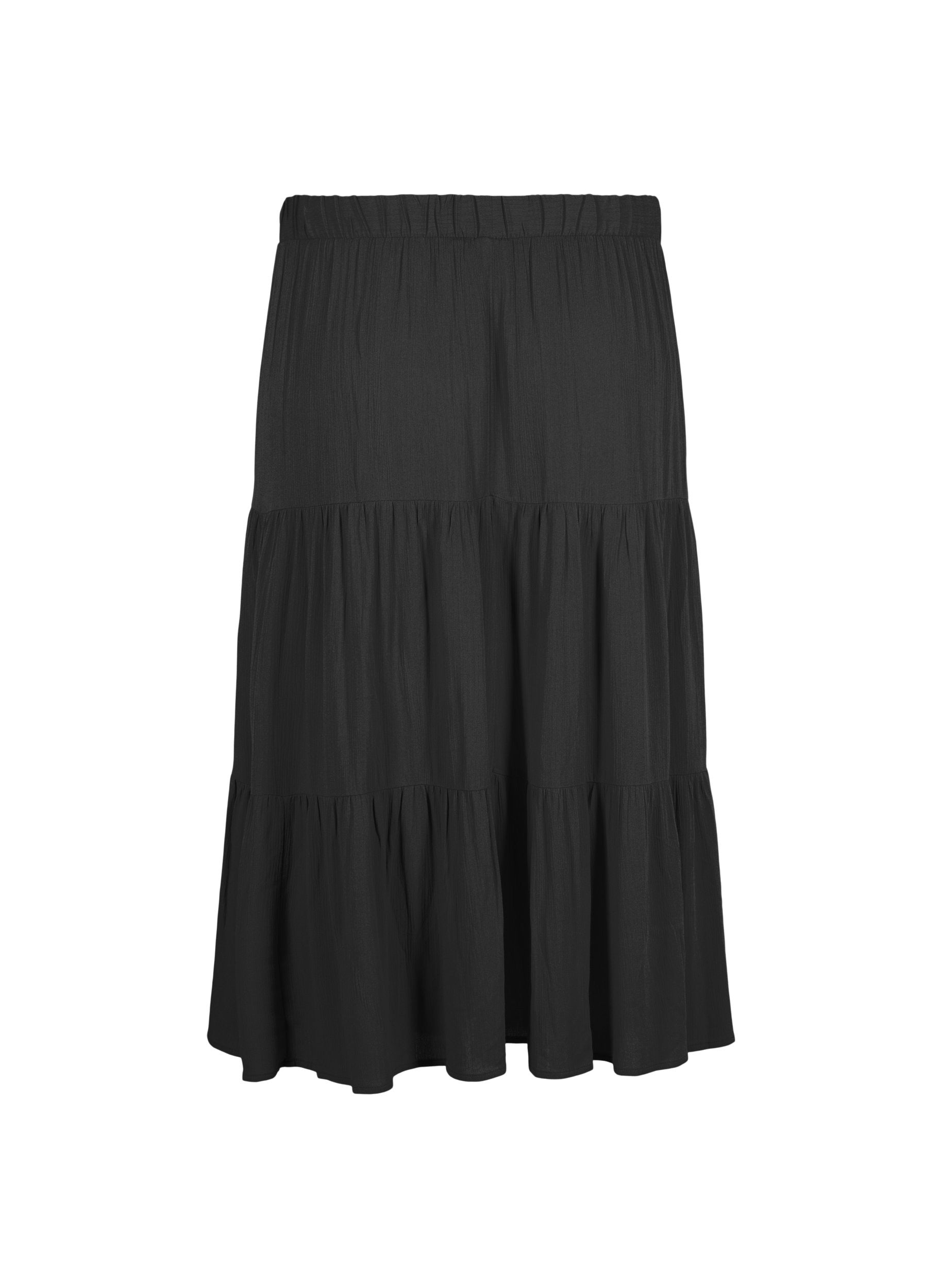 Zizzi Rose Skirt in Black